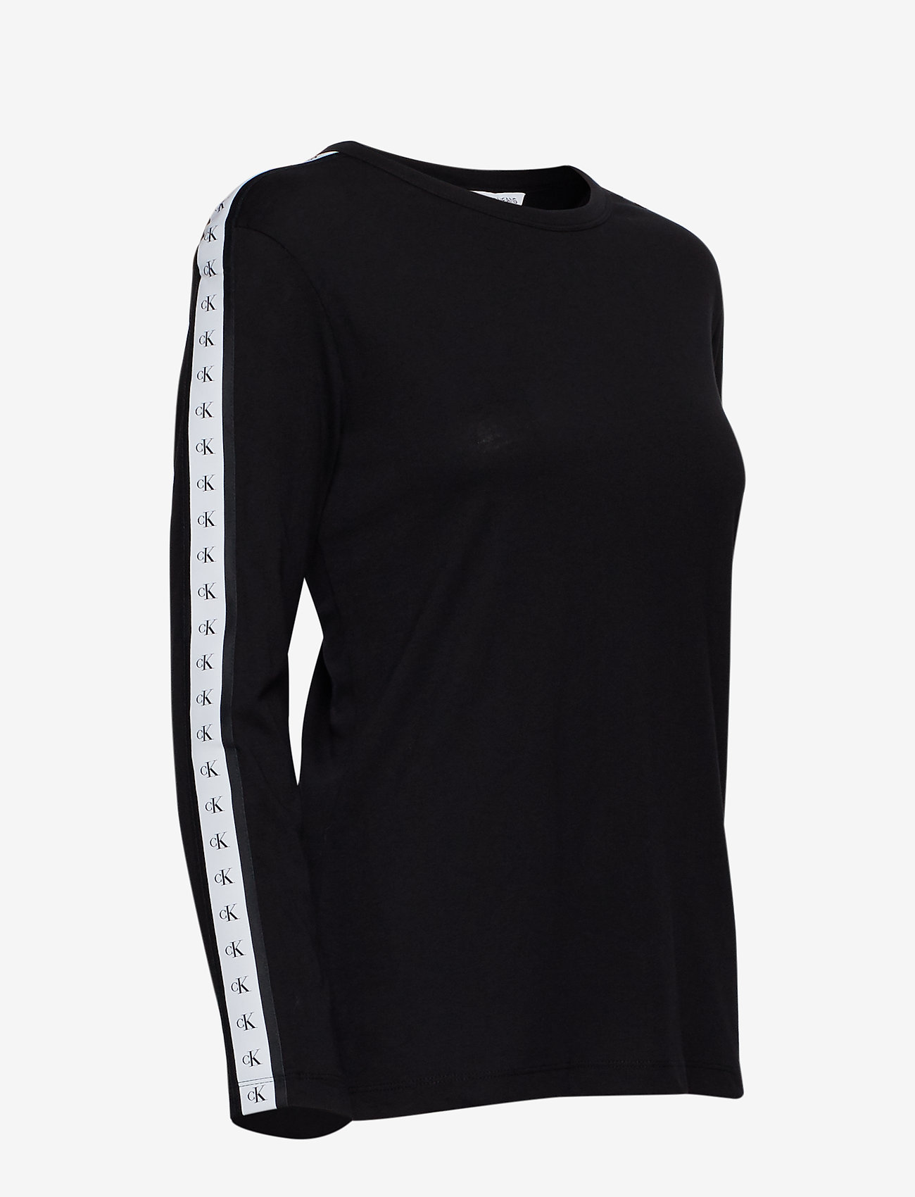Calvin Klein Jeans - MONOGRAM TAPE STRAIGHT LS TEE - ck black - 3