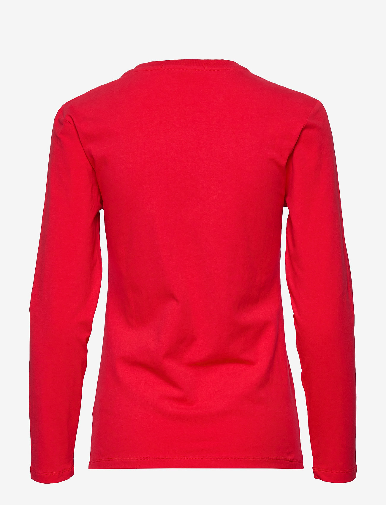 Calvin Klein Jeans - INST LOGO STRETCH LS SLIM TEE - racing red - 1