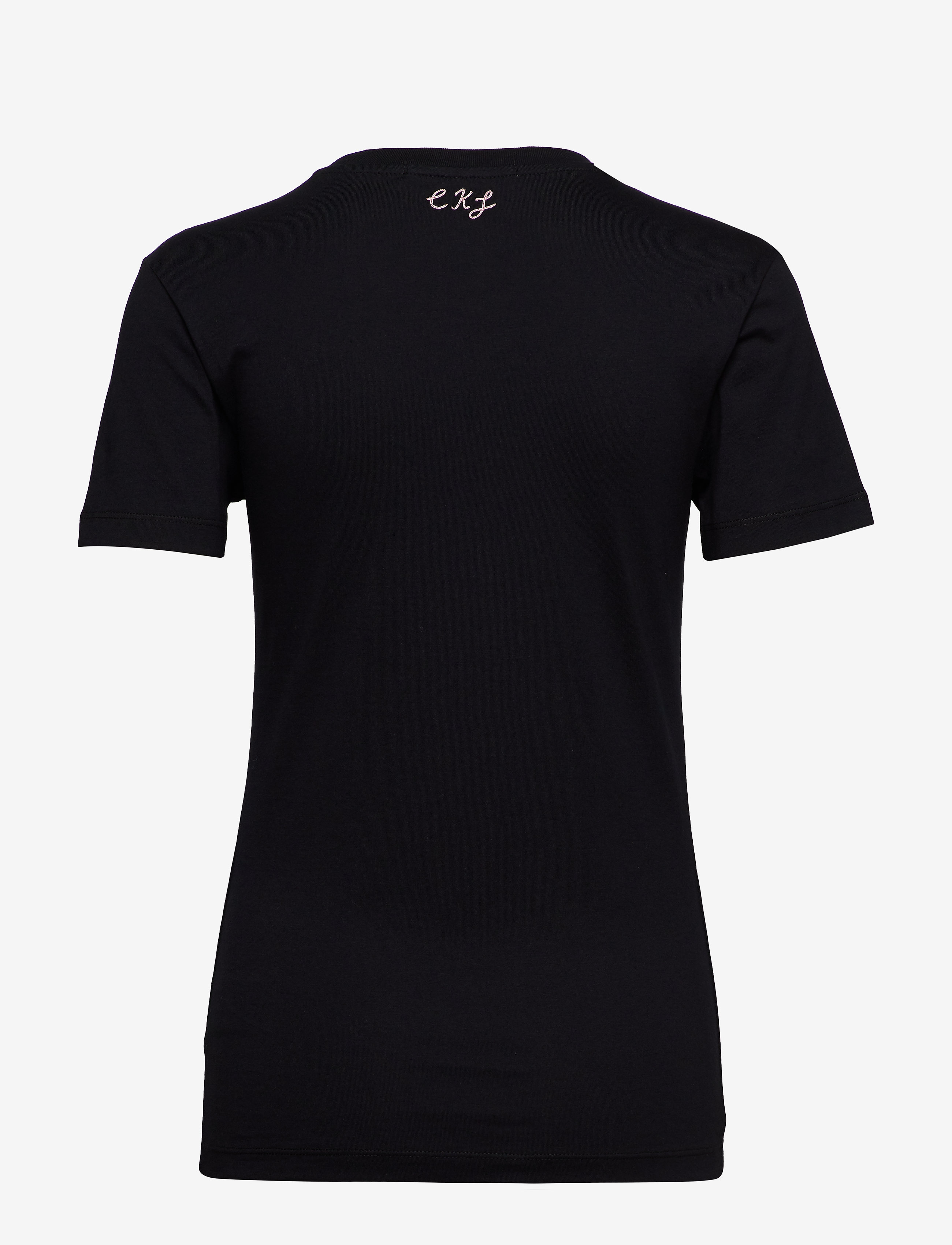 Calvin Klein Jeans - INST CHAIN STITCH SLIM TEE - ck black - 1