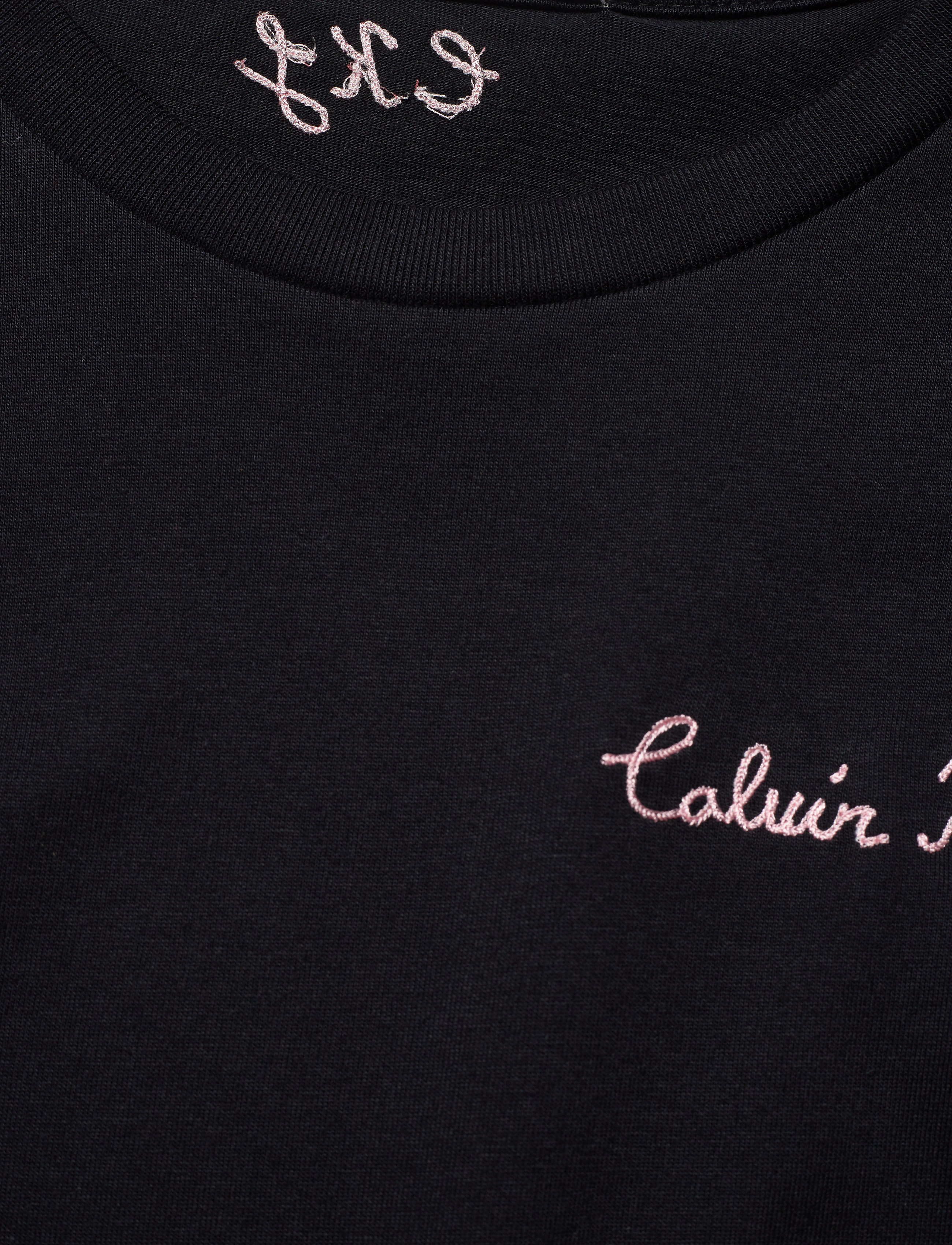 Calvin Klein Jeans - INST CHAIN STITCH SLIM TEE - ck black - 2