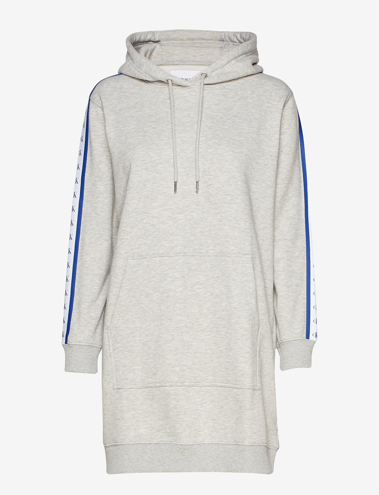 Calvin Klein Jeans - HOODED MONOGRAM TAPE - light grey heather - 0
