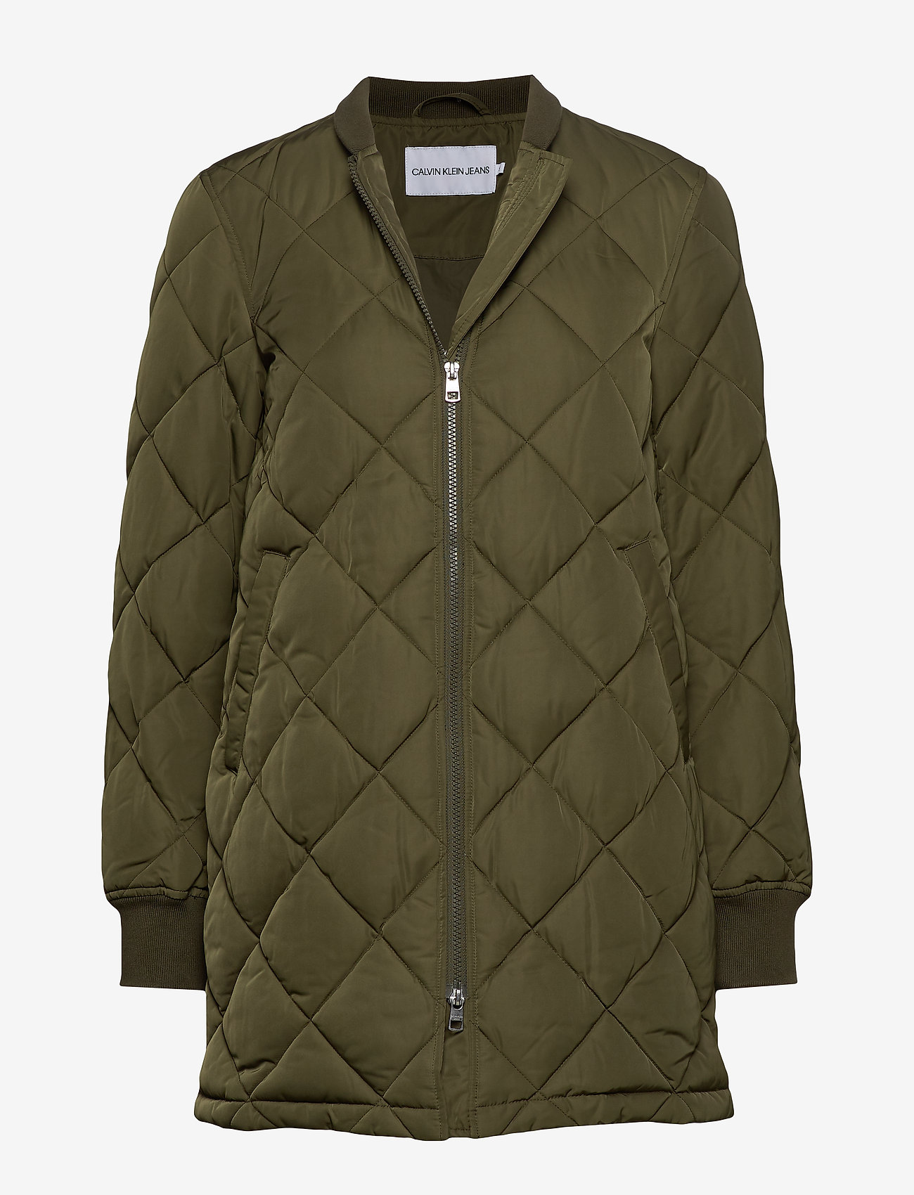 Calvin Klein Jeans - LW QUILTED JACKET, 3 - grape leaf - 0