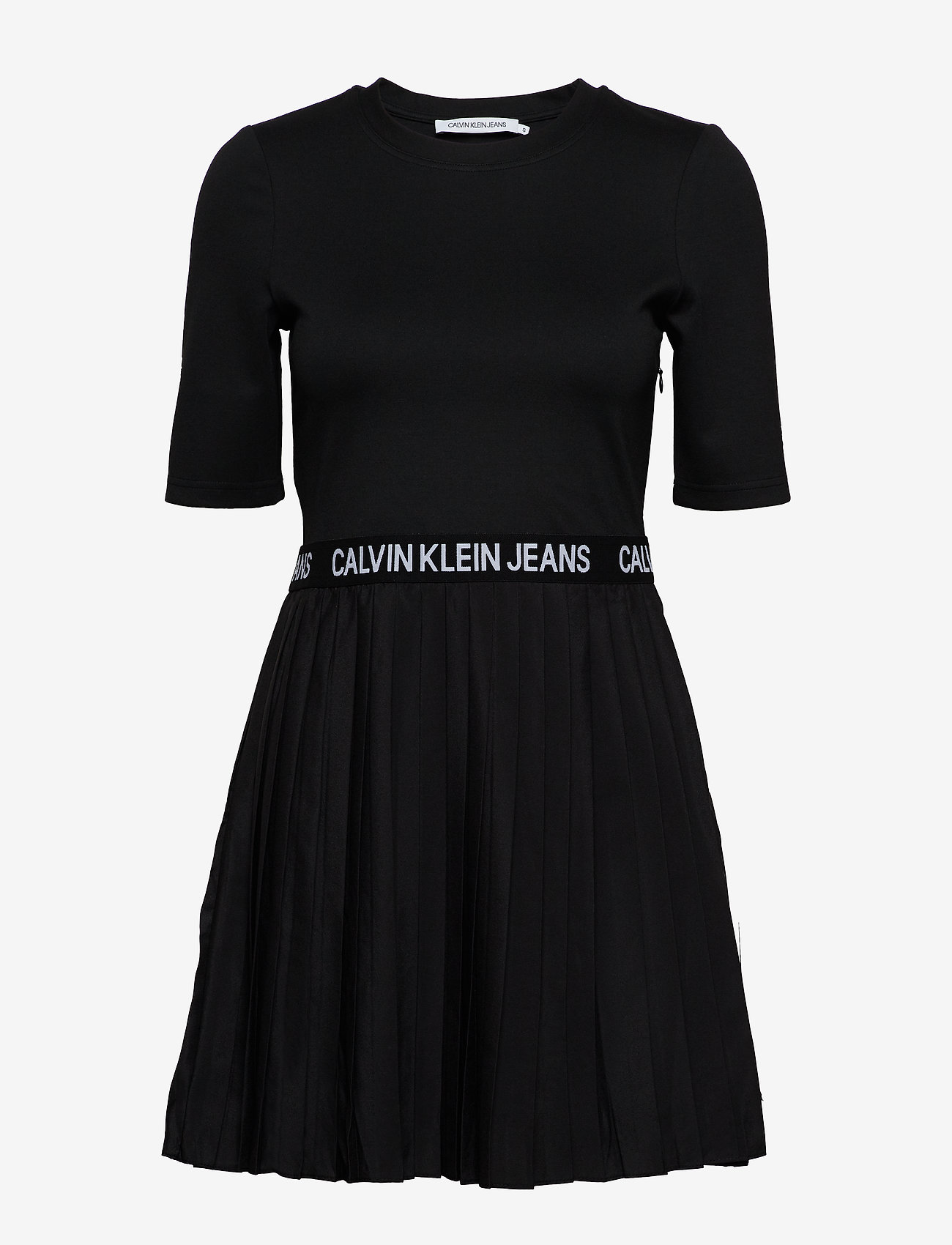 Calvin Klein Jeans - PLEATED DRESS - ck black - 0