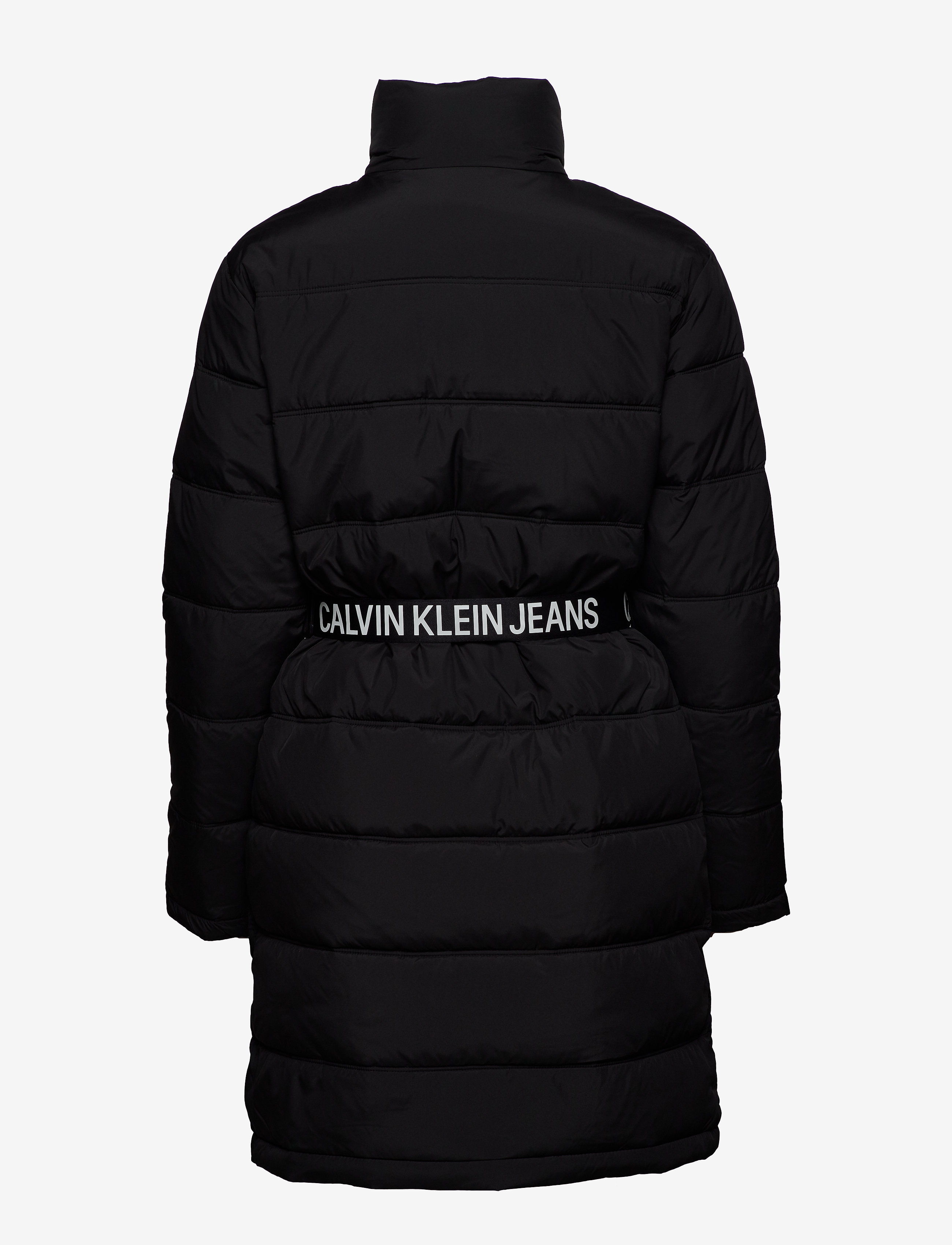 Calvin Klein Jeans - LONG PUFFER WITH WAI - ck black - 3