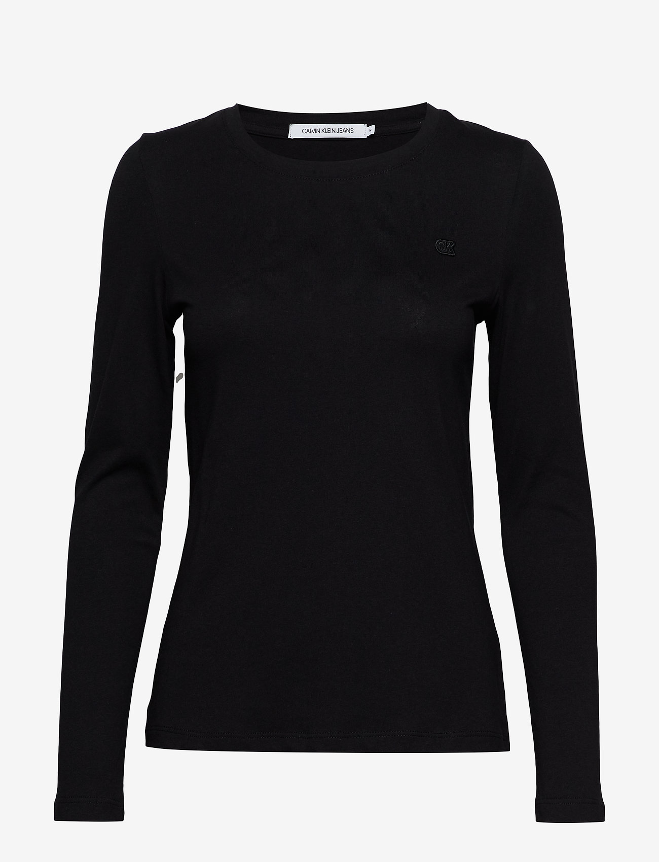 Calvin Klein Jeans - CLASSIC SLIM LS TEE - ck black - 0