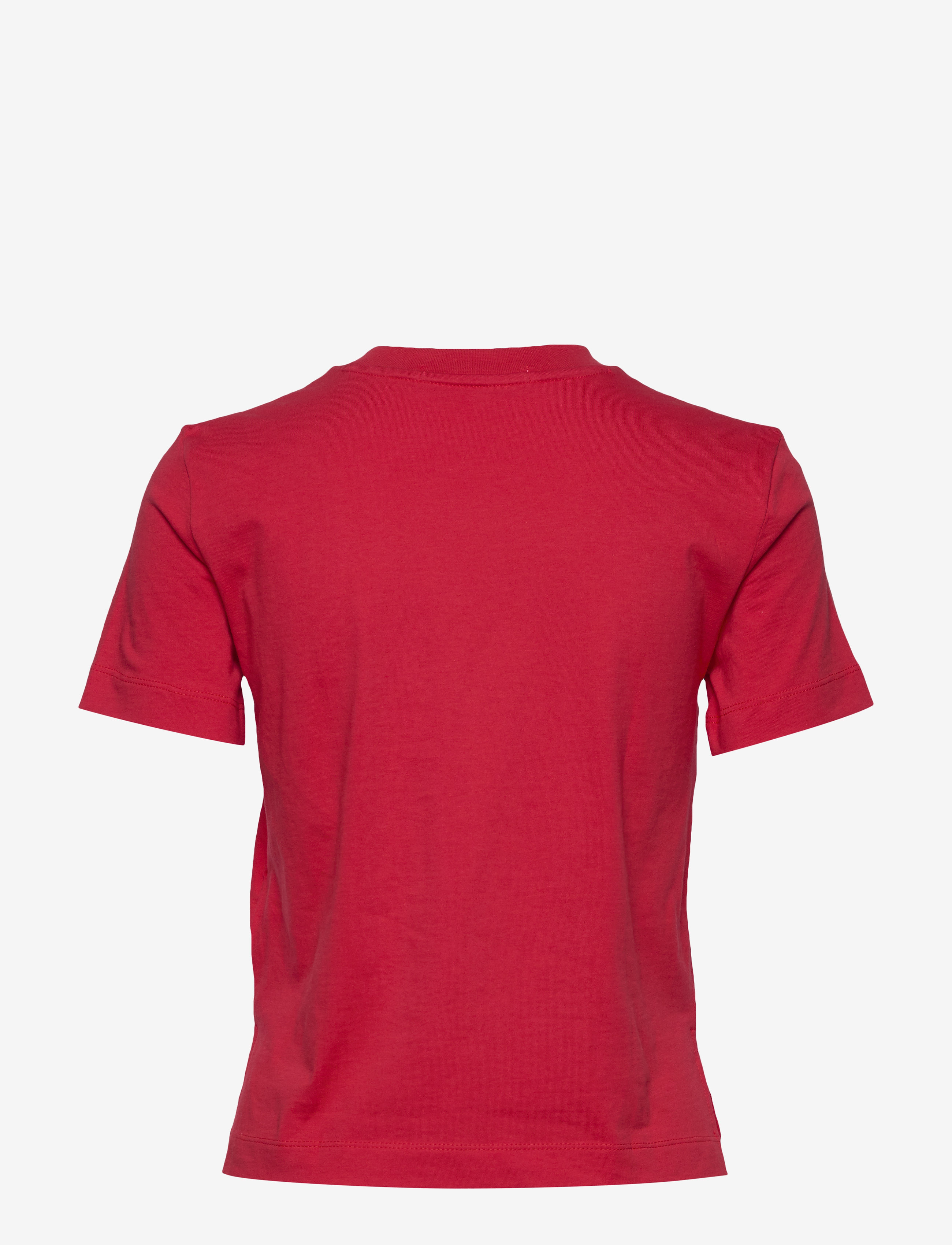 Calvin Klein Jeans - SHRUNKEN INSTITUTIONAL LOGO TEE - racing red - 1