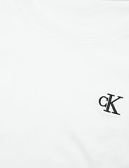 Calvin Klein Jeans - CK EMBROIDERY SLIM TEE - t-shirts & tops - bright white - 5