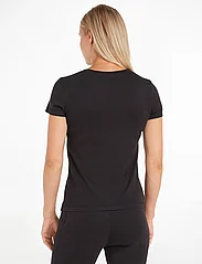 Calvin Klein Jeans - CK EMBROIDERY SLIM TEE - t-shirty - ck black - 3