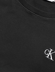 Calvin Klein Jeans - CK EMBROIDERY SLIM TEE - t-shirty - ck black - 5