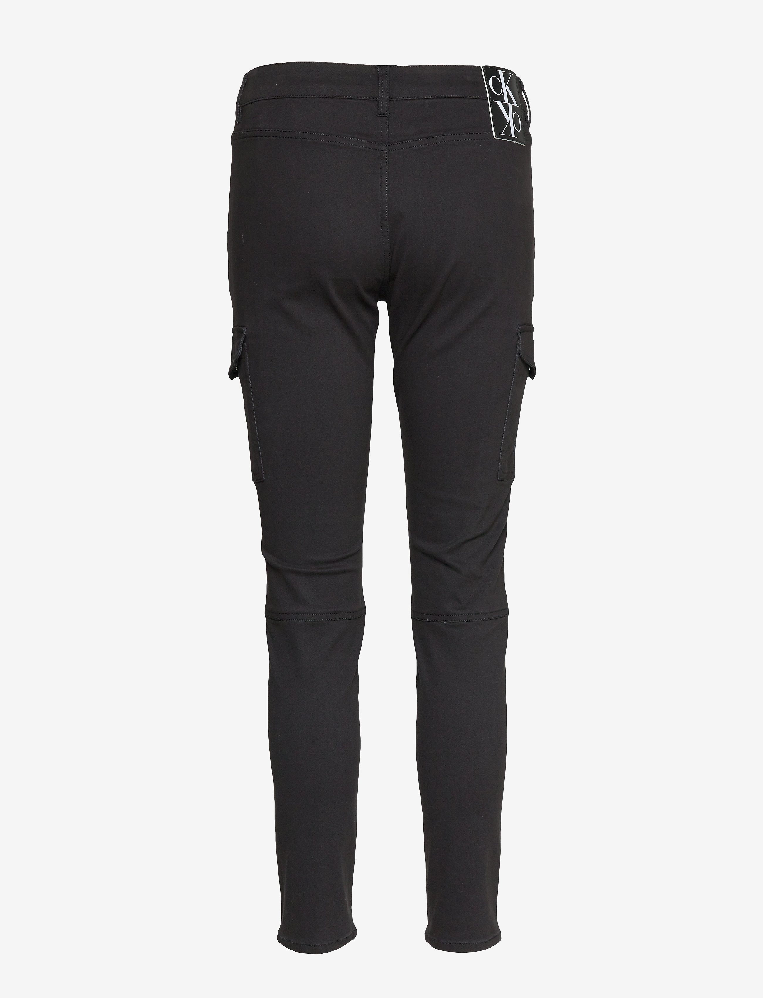 Calvin Klein Jeans - SKINNY CARGO PANTS - ck black - 1