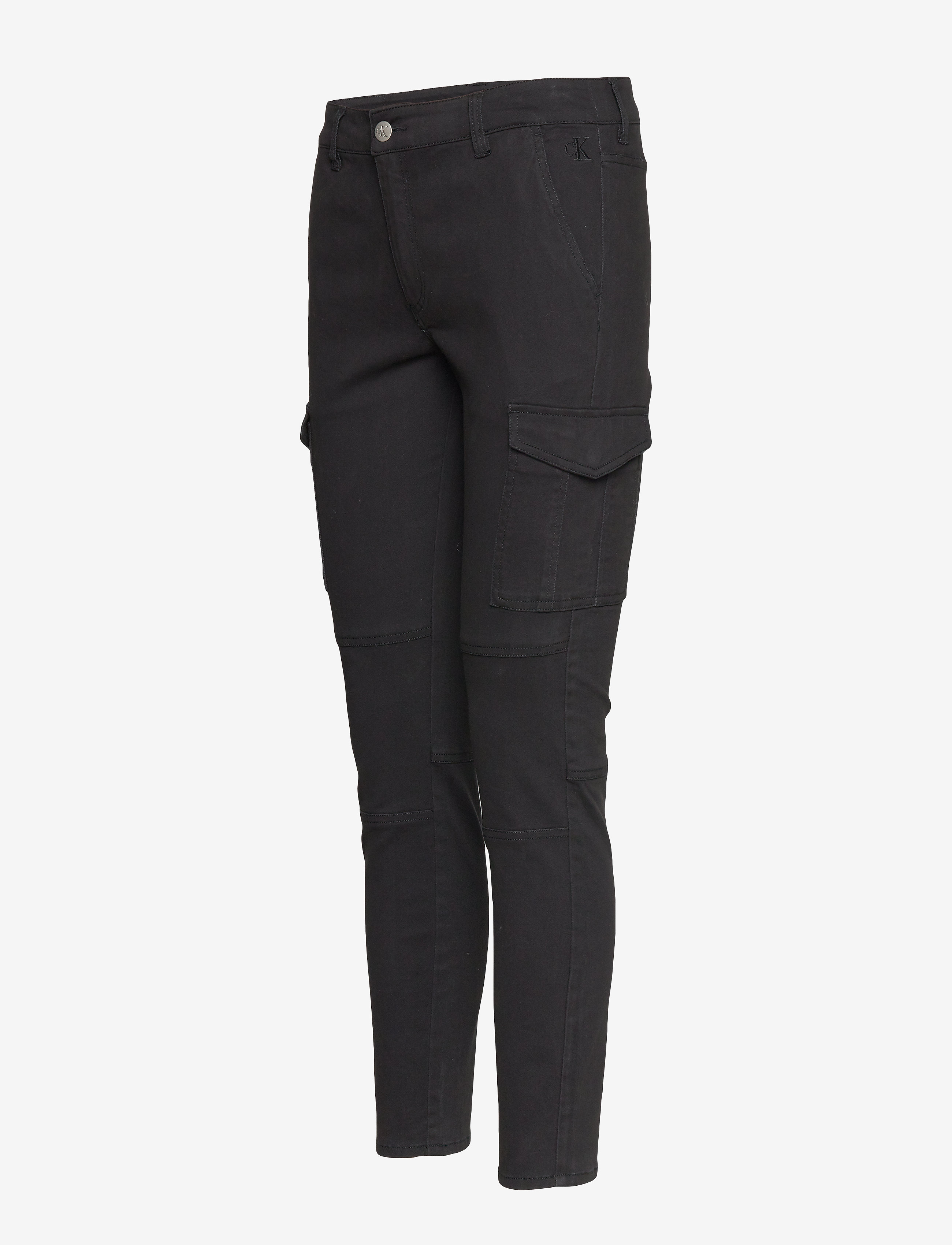 Calvin Klein Jeans - SKINNY CARGO PANTS - ck black - 2