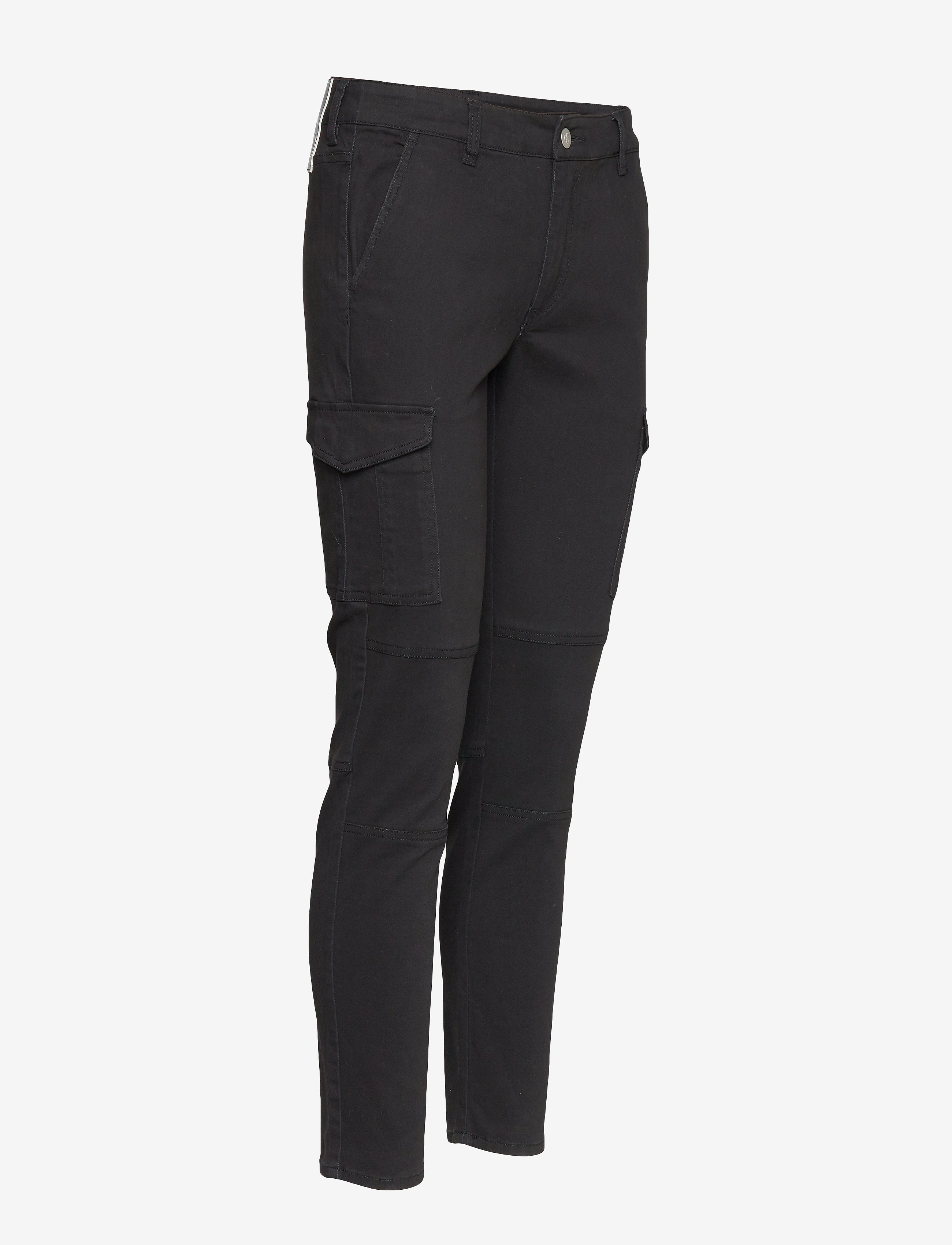 Calvin Klein Jeans - SKINNY CARGO PANTS - ck black - 3