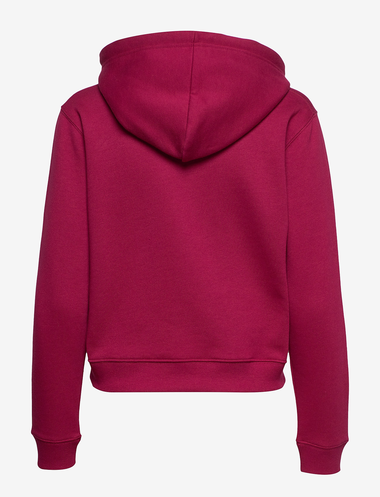 Calvin Klein Jeans - MONOGRAM BOXY HOODIE - beet red - 1