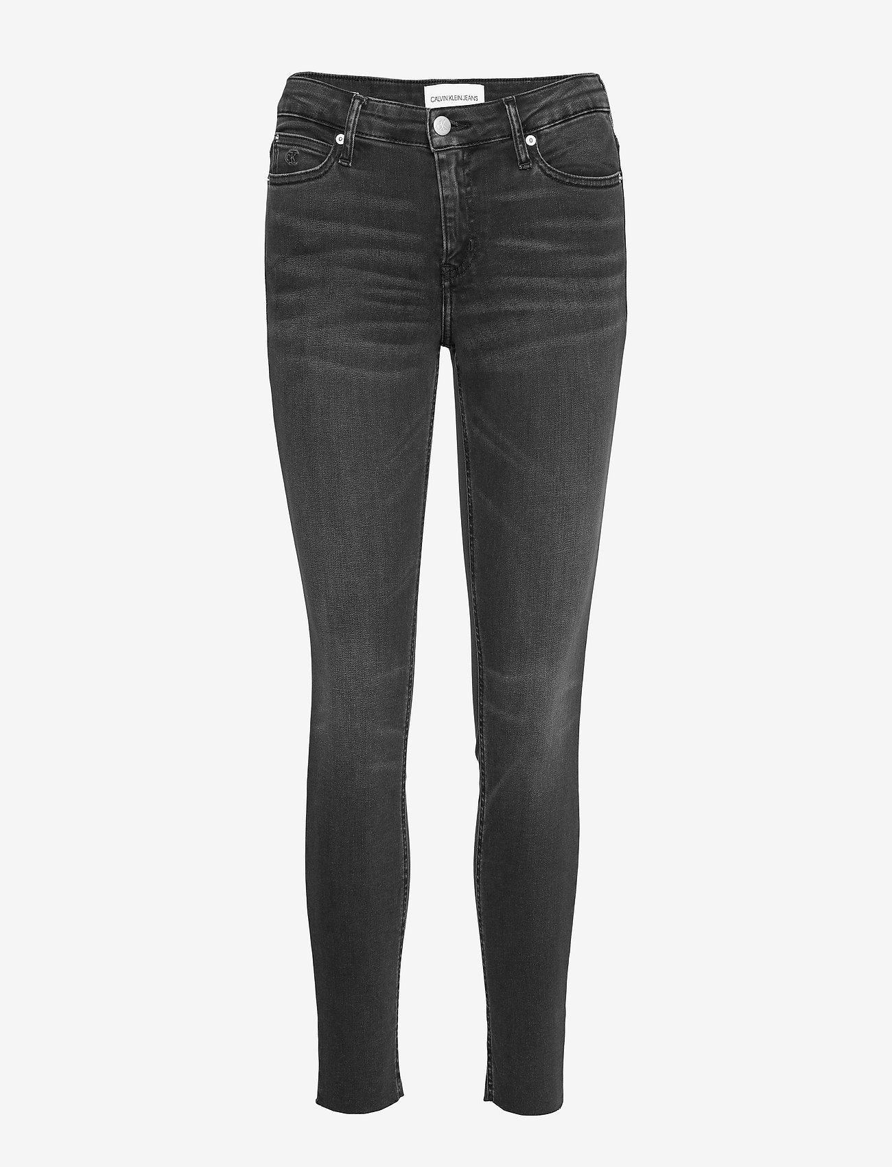 Calvin Klein Jeans - CKJ 001 SUPER SKINNY ANKLE - ca104 black released - 0