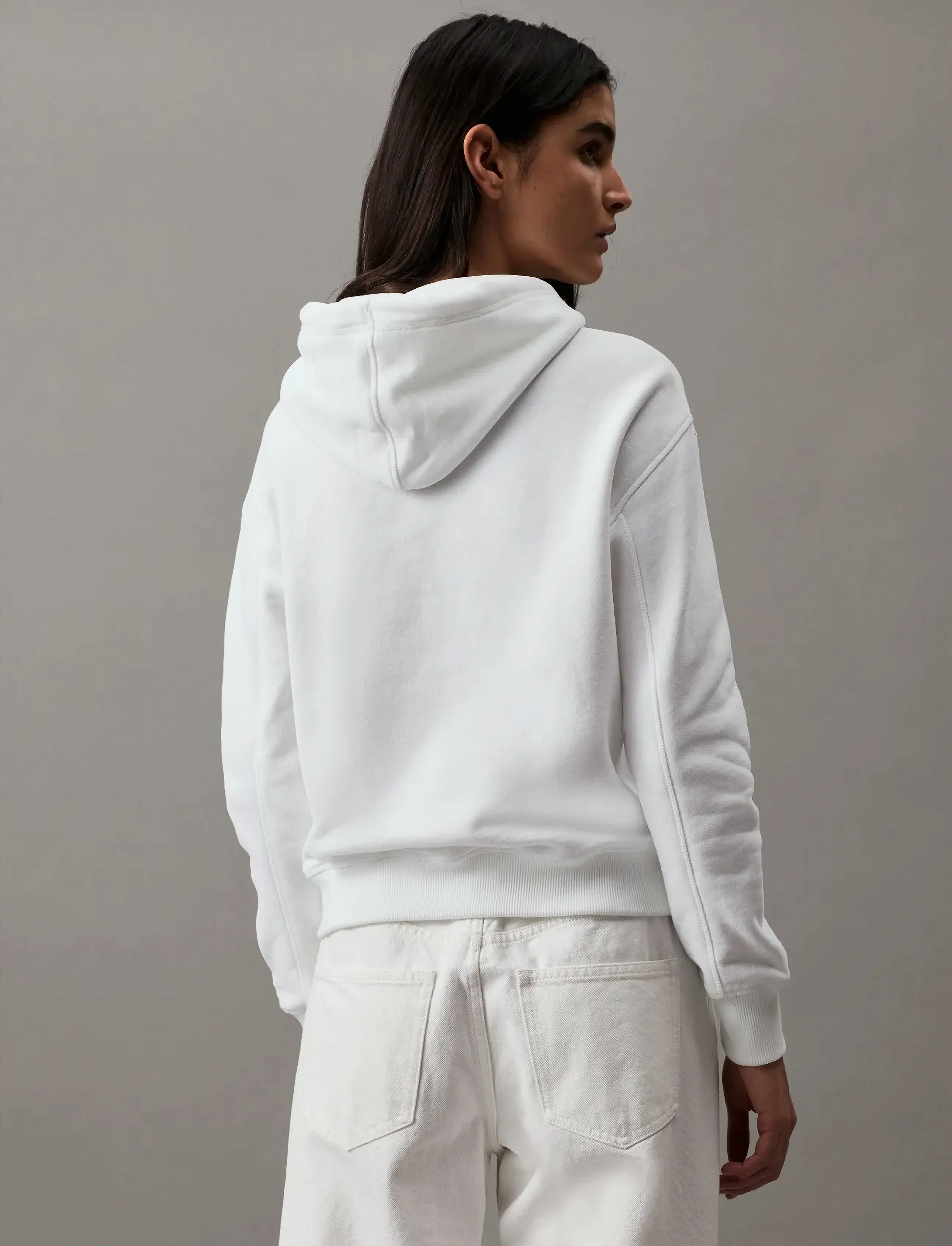 Calvin Klein Jeans Ck Embroidery Hoodie dam – bild 5