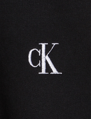 Calvin Klein Jeans - CK EMBROIDERY HOODIE - kapuutsiga dressipluusid - ck black - 6