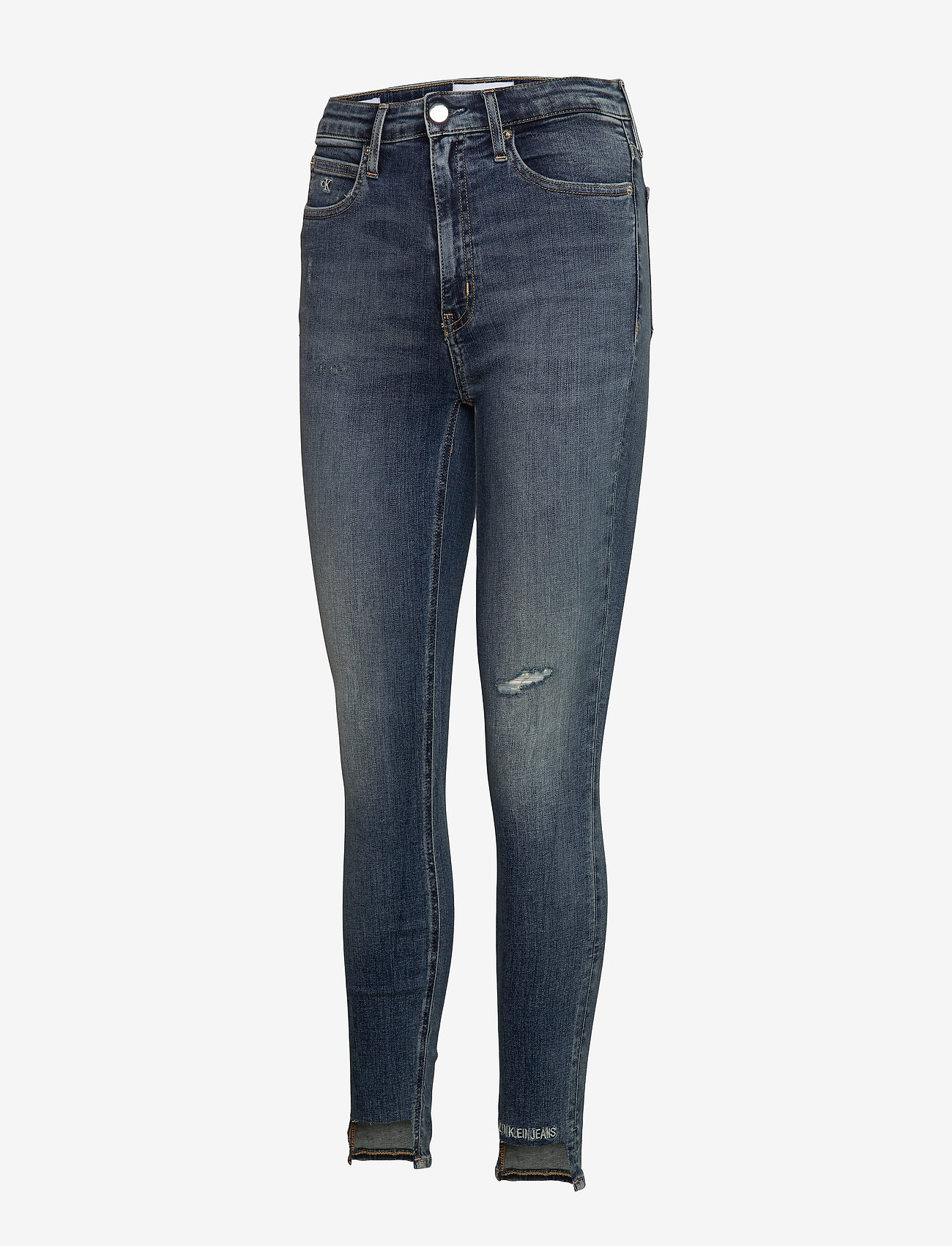 Calvin Klein Jeans - CKJ 010 HIGH RISE SK - da063 light blue dstr cut away - 3