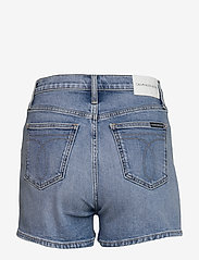 Calvin Klein Jeans - HIGH RISE SHORT - da102 bleach blue double shade - 1