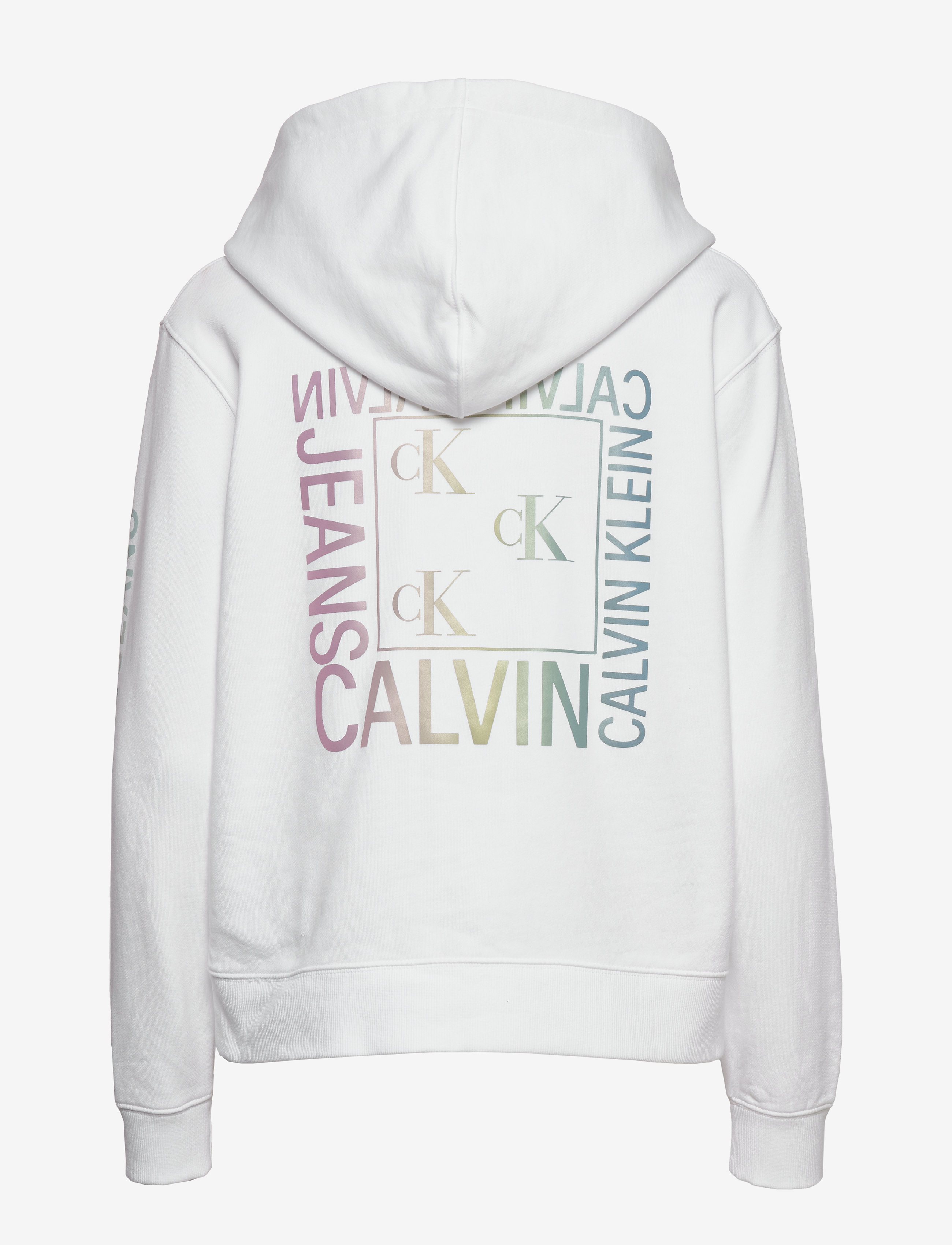Calvin Klein Jeans - DEGRADE LOGO RELAXED - bright white - 1