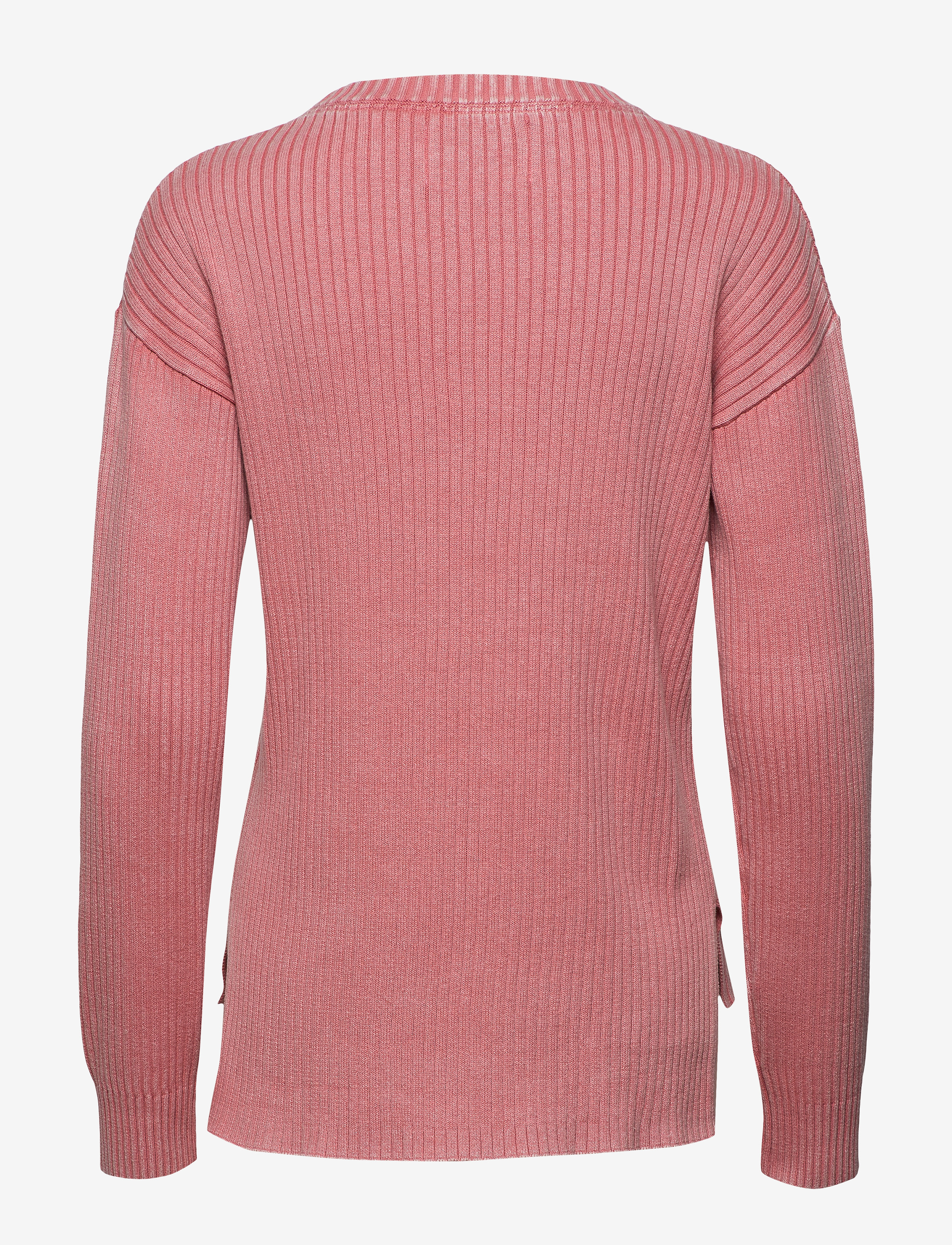 Calvin Klein Jeans - RELAXED WASHED RIB SWEATER - brandied apricot - 1