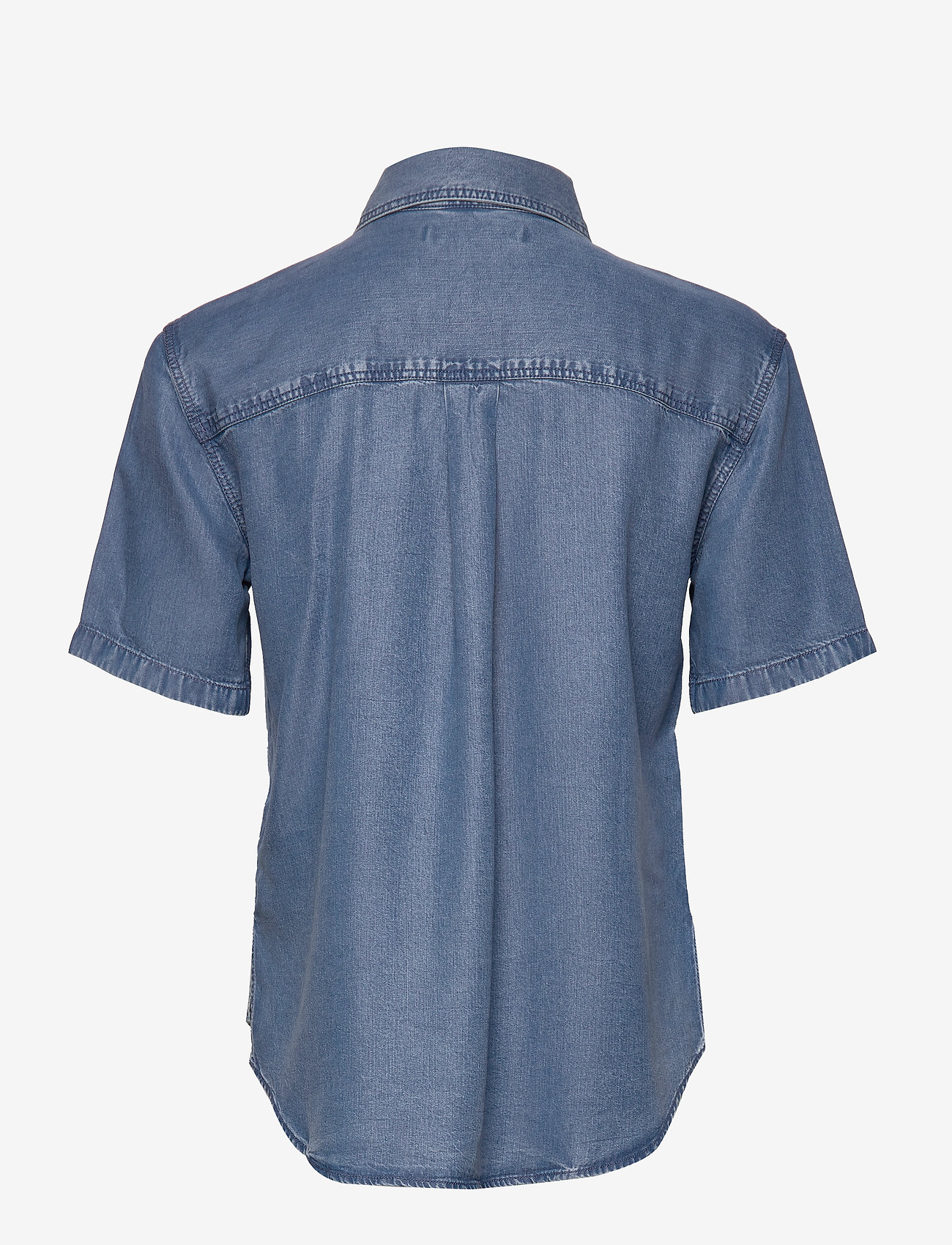 Calvin Klein Jeans - INDIGO TENCEL SS SHI - mid indigo - 1