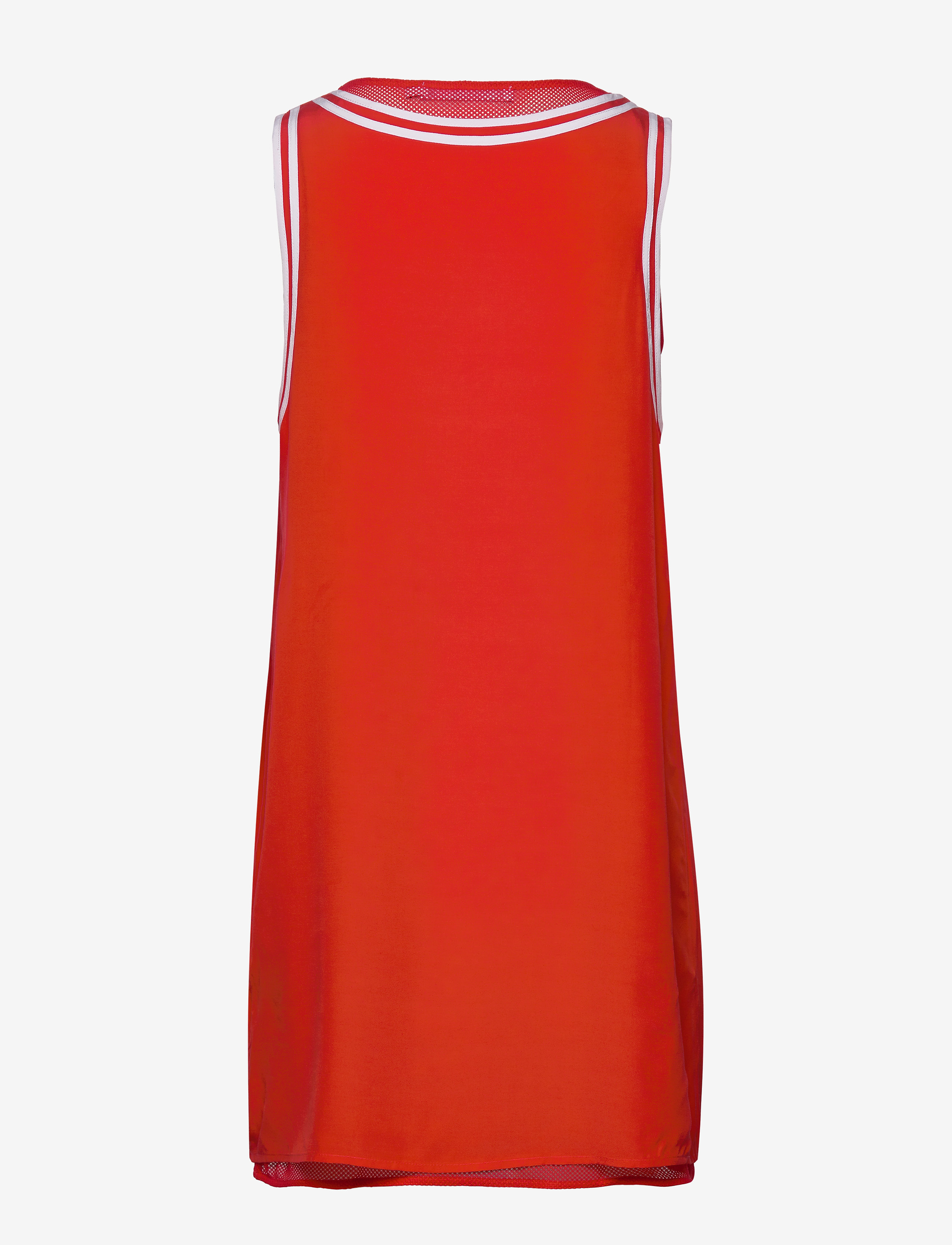 Calvin Klein Jeans - TANK DRESS WITH MESH LINING - fiery red - 1