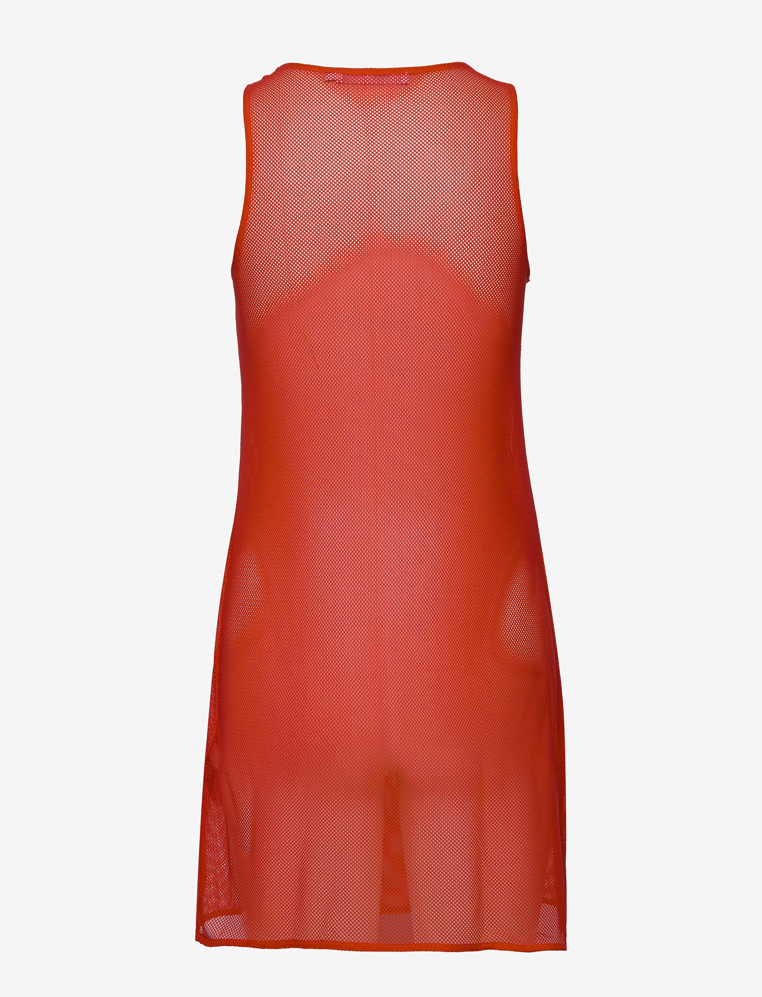Calvin Klein Jeans - TANK DRESS WITH MESH LINING - fiery red - 3