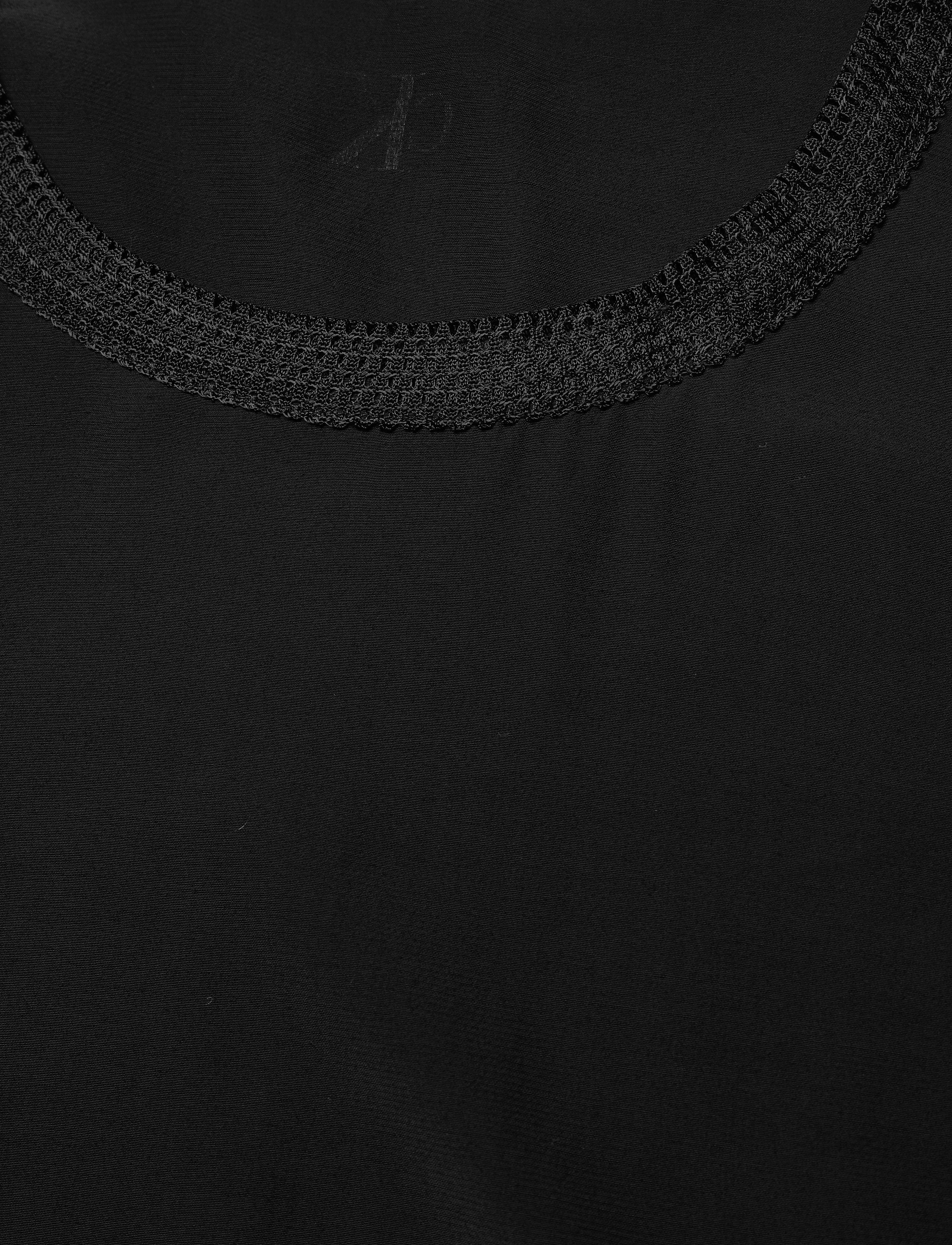 Calvin Klein Jeans - SS DRAPEY DRESS WITH - ck black - 4