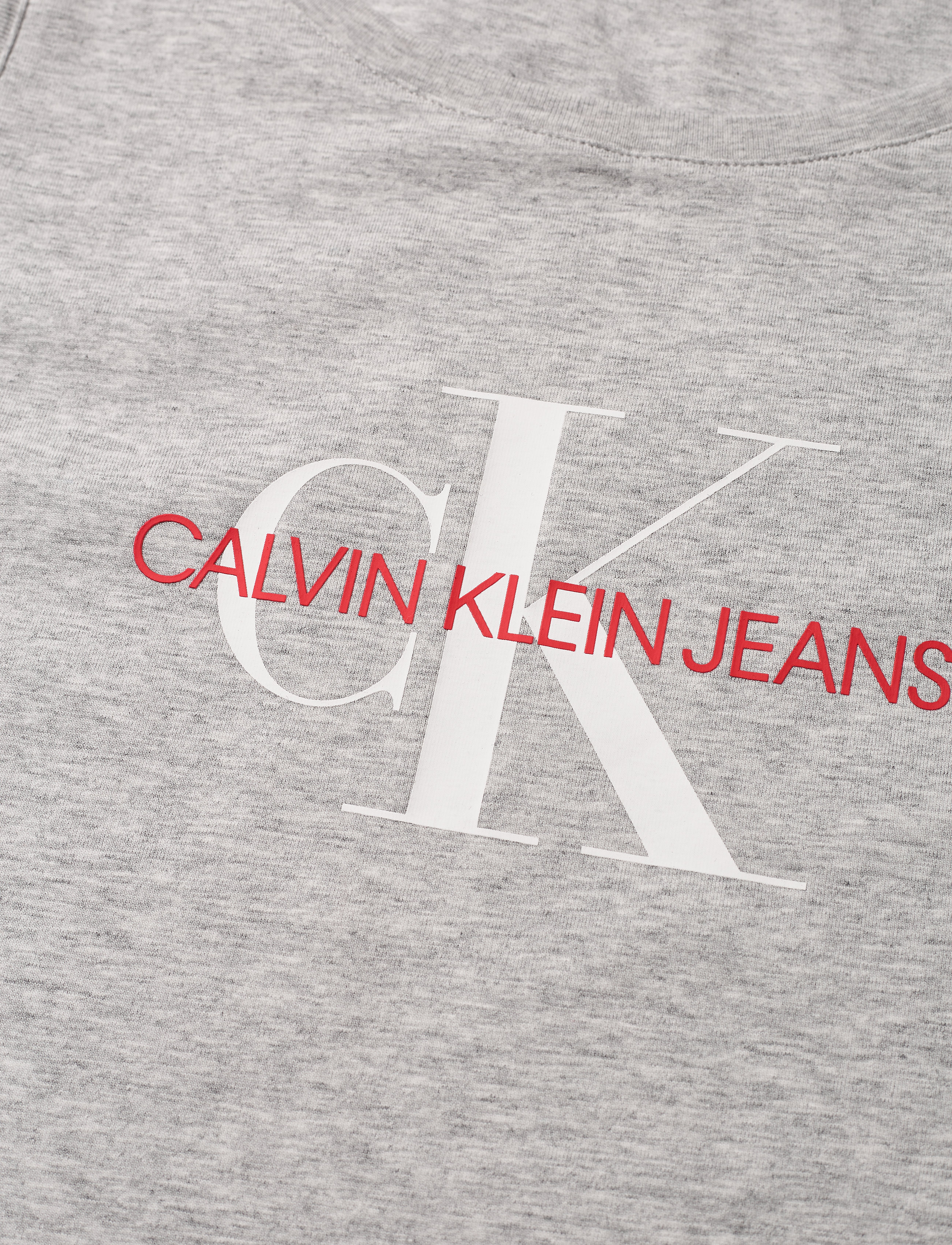Calvin Klein Jeans - MONOGRAM STRETCH TANK DRESS - light grey heather - 2