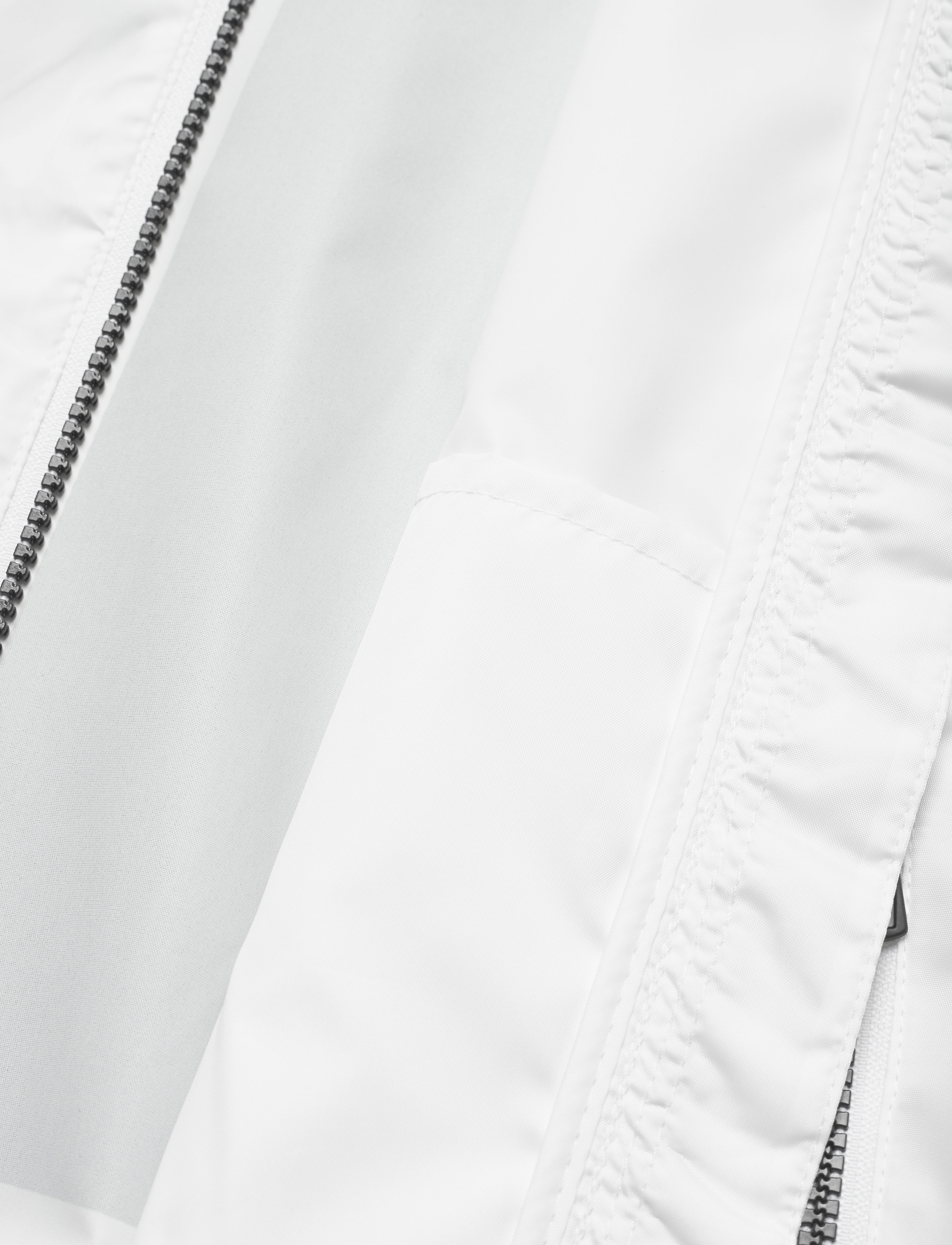 Calvin Klein Jeans - LARGE CK LOGO HOODED ZIP THROUGH - bright white - 5