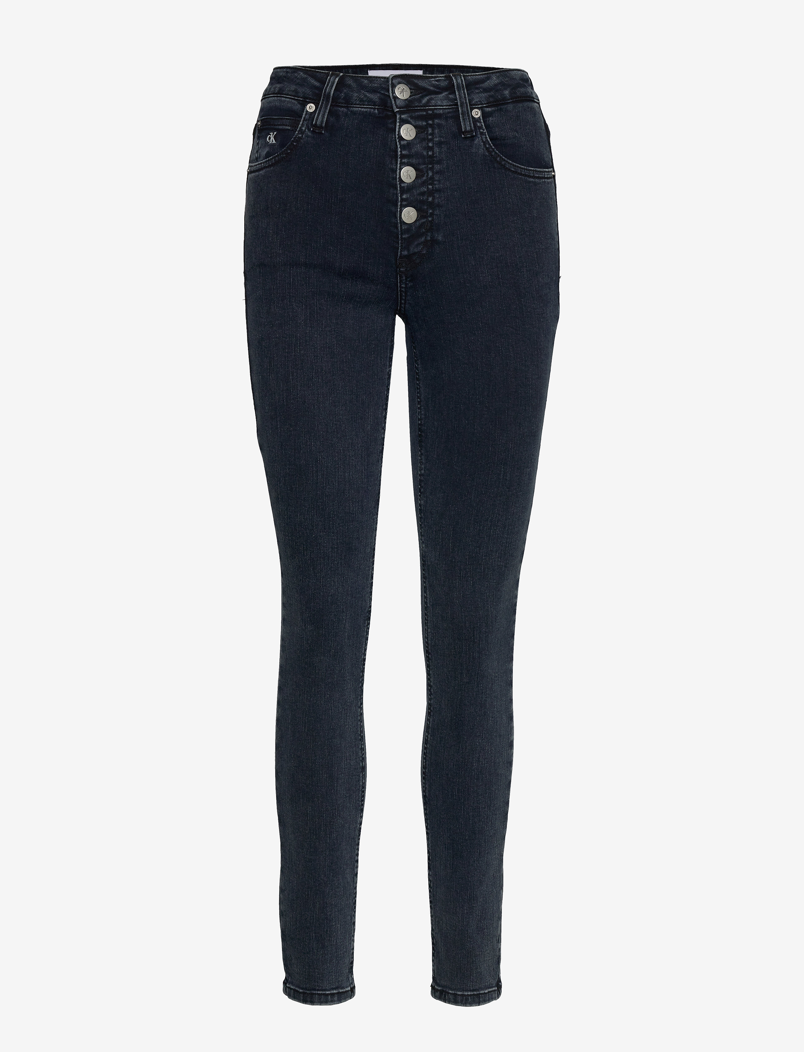 Calvin Klein Jeans - CKJ 010 HIGH RISE SKINNY - ab037 blue grey shank - 0