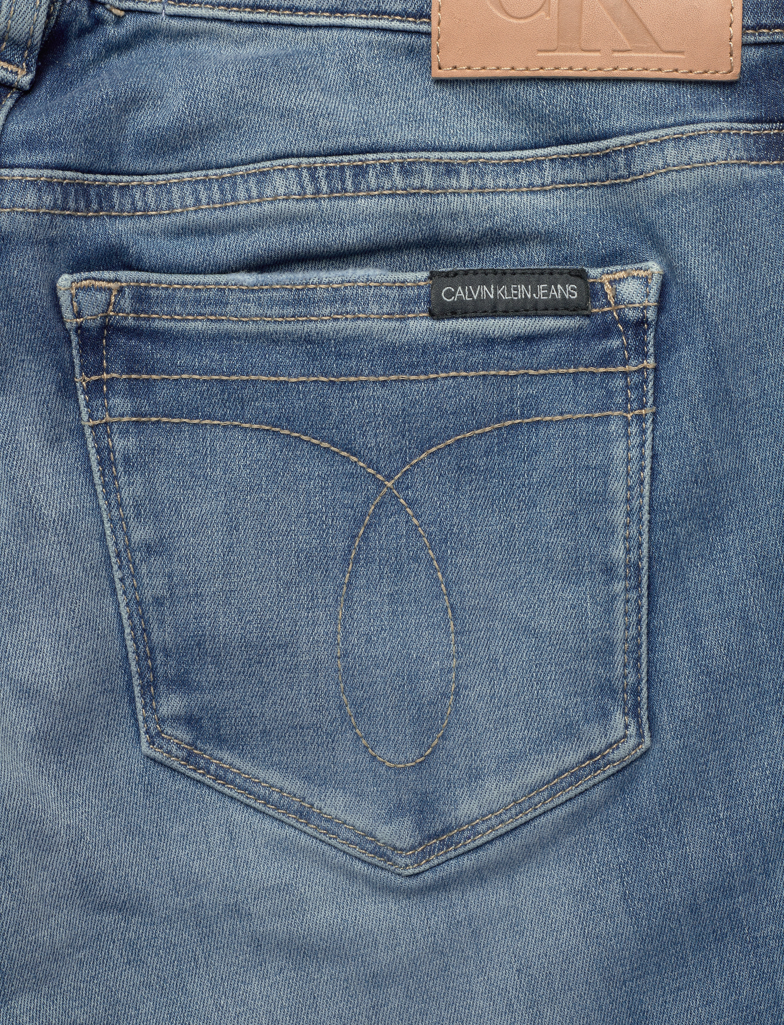 Calvin Klein Jeans - CKJ 001 SUPER SKINNY ANKLE - ab039 light blue dstr rivet - 4