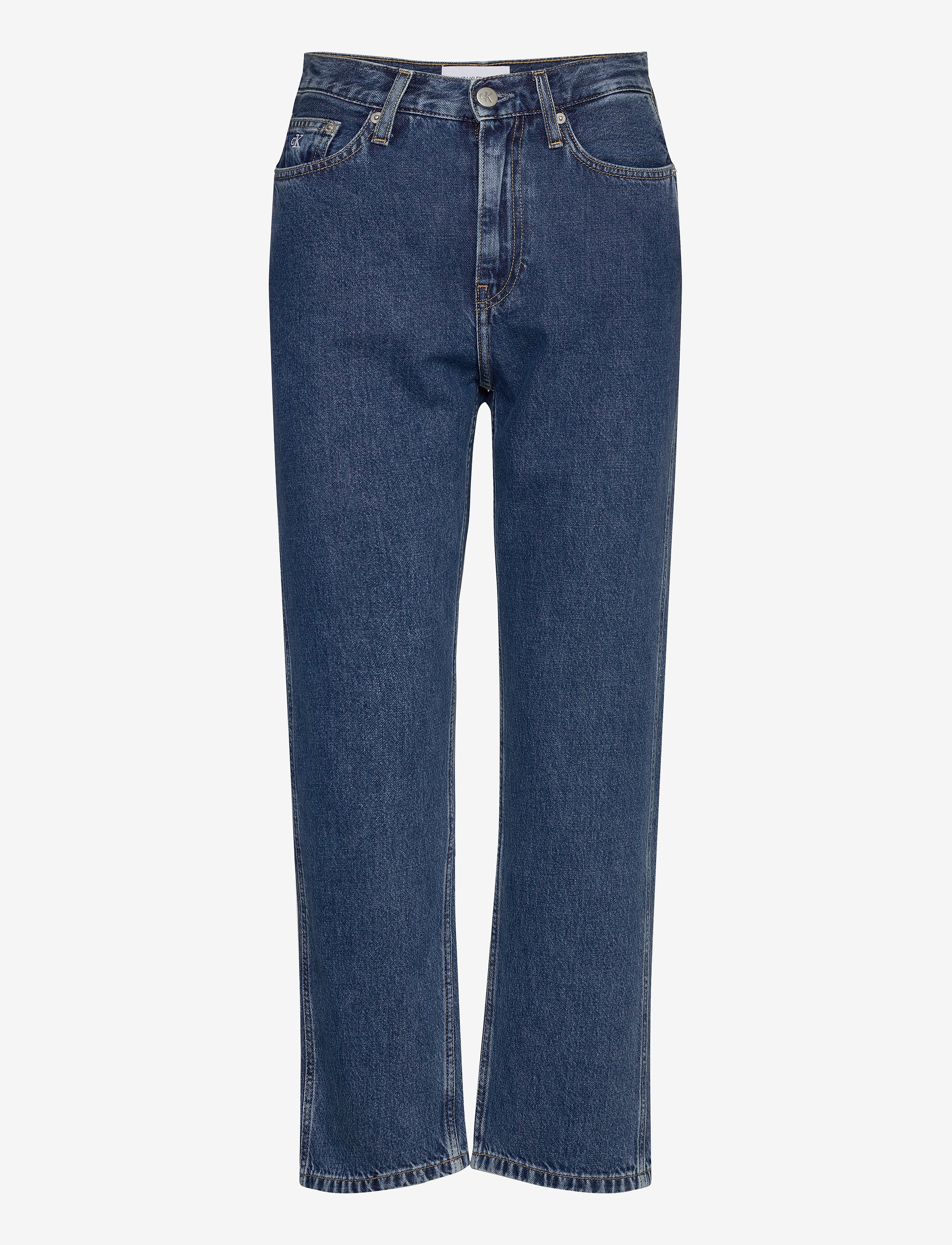 Calvin Klein Jeans - CKJ 030 HIGH RISE STRAIGHT ANKLE - ab076 icn light blue - 0
