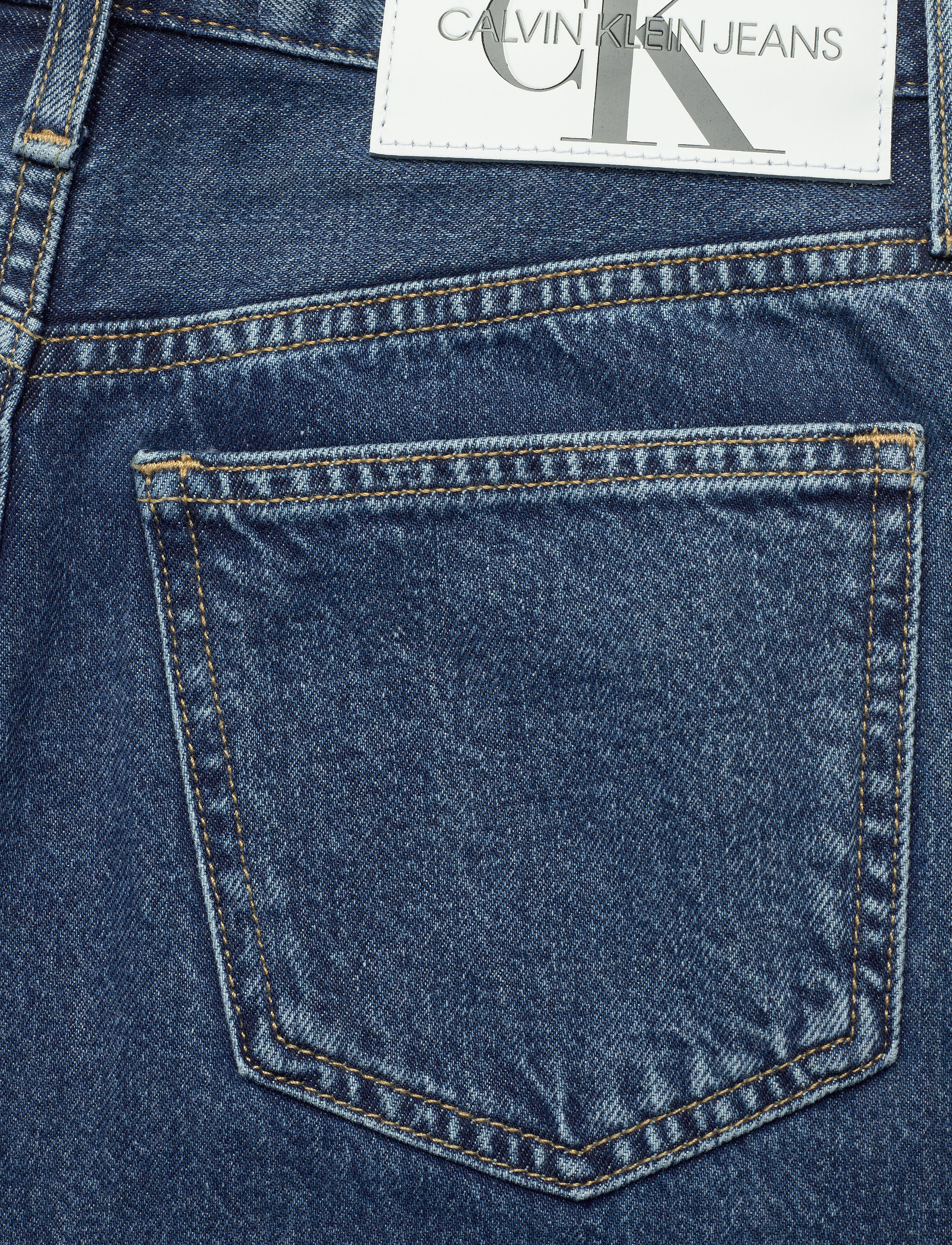 Calvin Klein Jeans - CKJ 030 HIGH RISE STRAIGHT ANKLE - ab076 icn light blue - 4