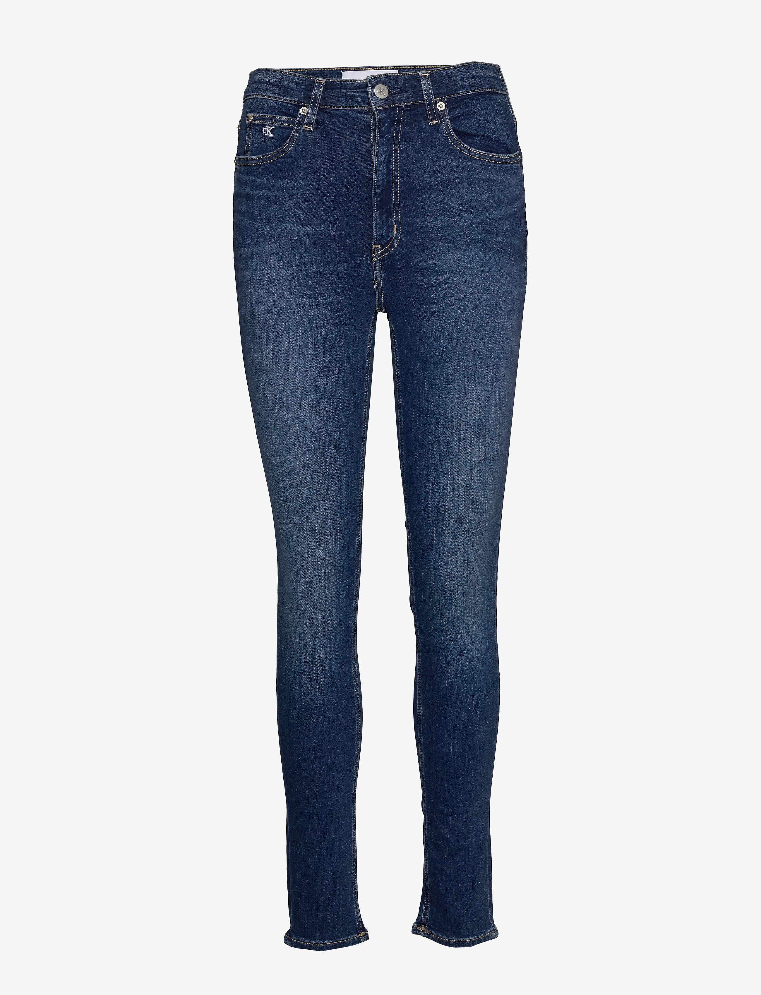 Calvin Klein Jeans - CKJ 010 HIGH RISE SKINNY - ab048 dark blue - 0