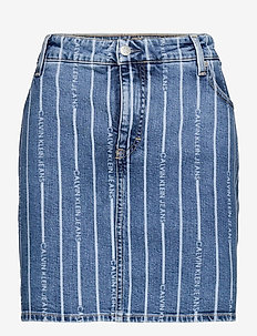 PLUS SIZE - HIGH RISE MINI SKIRT, Calvin Klein Jeans
