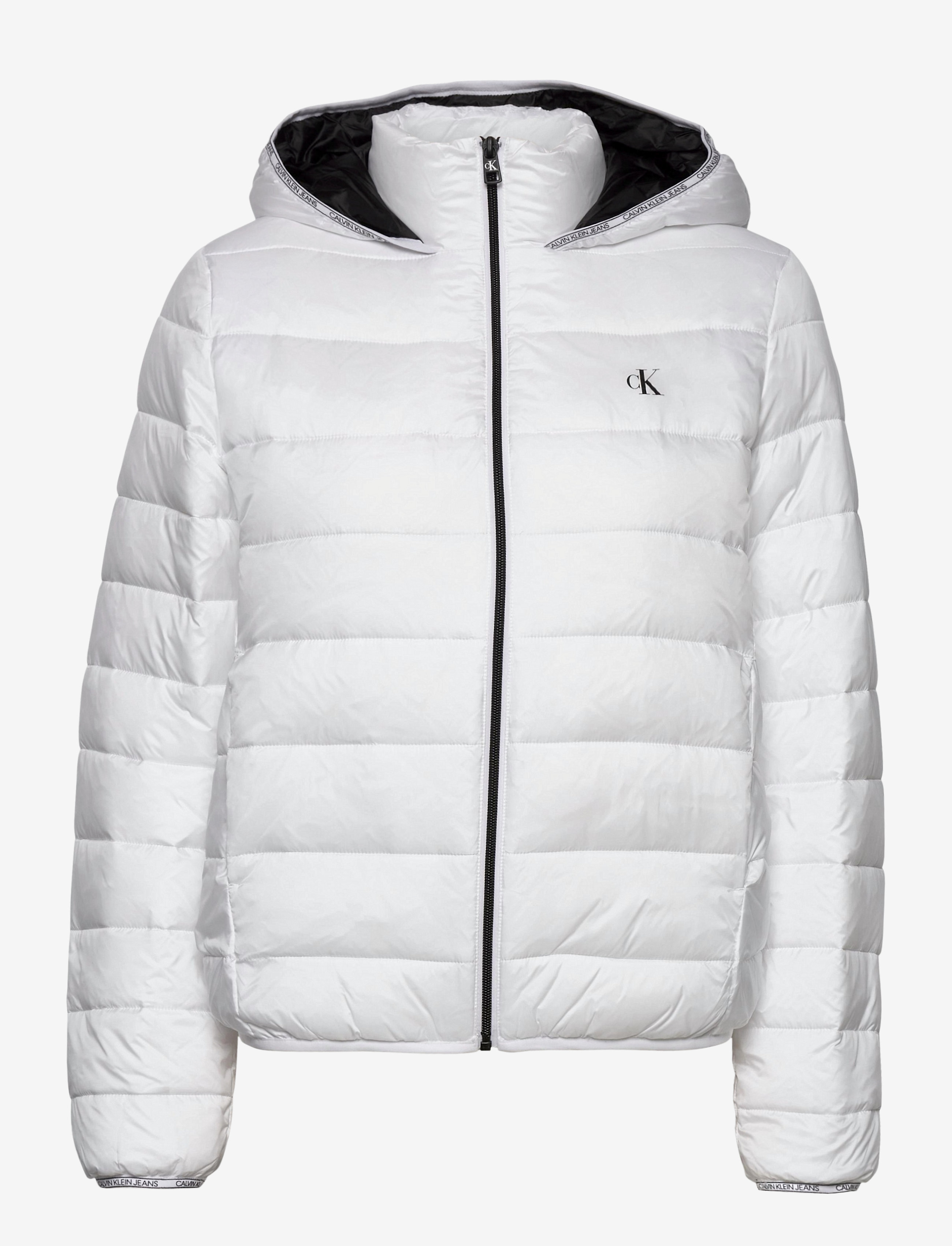 Calvin Klein Jeans - LOGO BINDING LW PADDED PUFFER - bright white - 1
