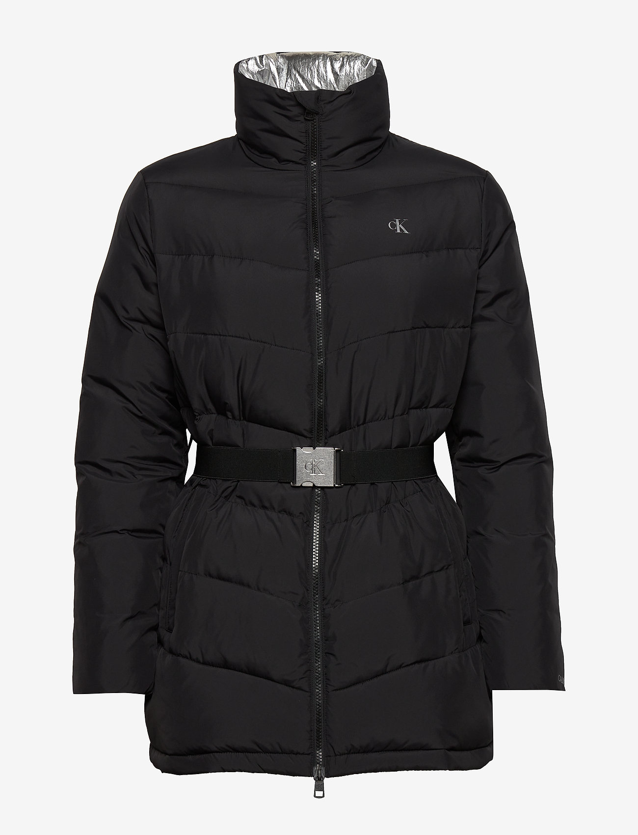 Calvin Klein Jeans - LW BELTED PUFFER JACKET - ck black - 1