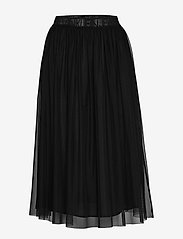 Calvin Klein Jeans - DOUBLE LAYER MESH SKIRT - ck black - 0