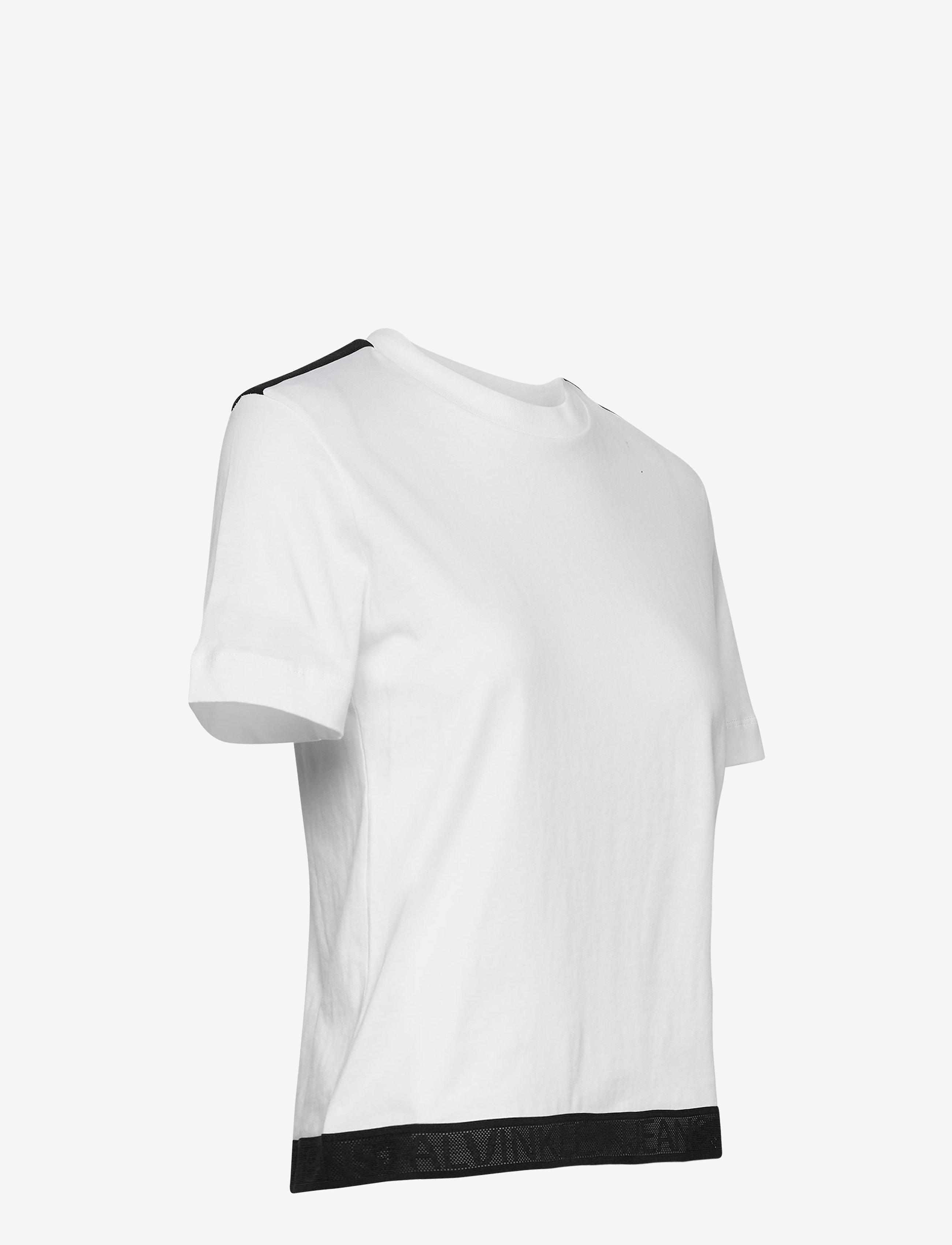 Calvin Klein Jeans - MESH TAPE MODERN STRAIGHT TEE - bright white - 3