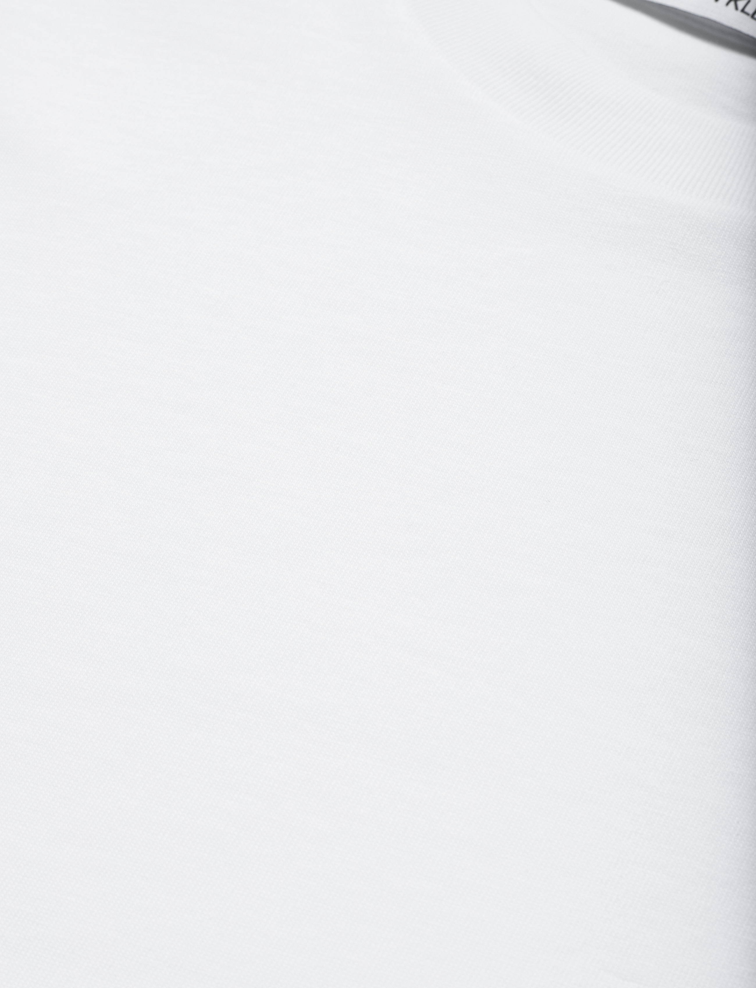 Calvin Klein Jeans - MESH TAPE MODERN STRAIGHT TEE - bright white - 4