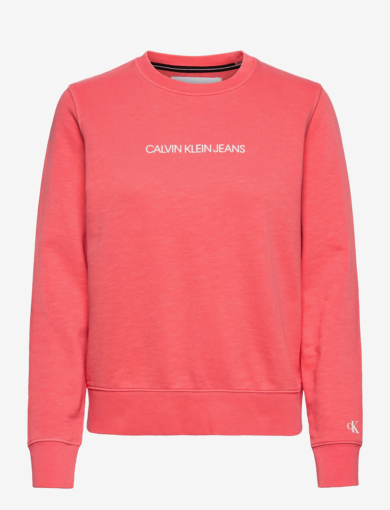 Calvin Klein Jeans - SHRUNKEN INSTITUTIONAL GMD CN - island punch - 0