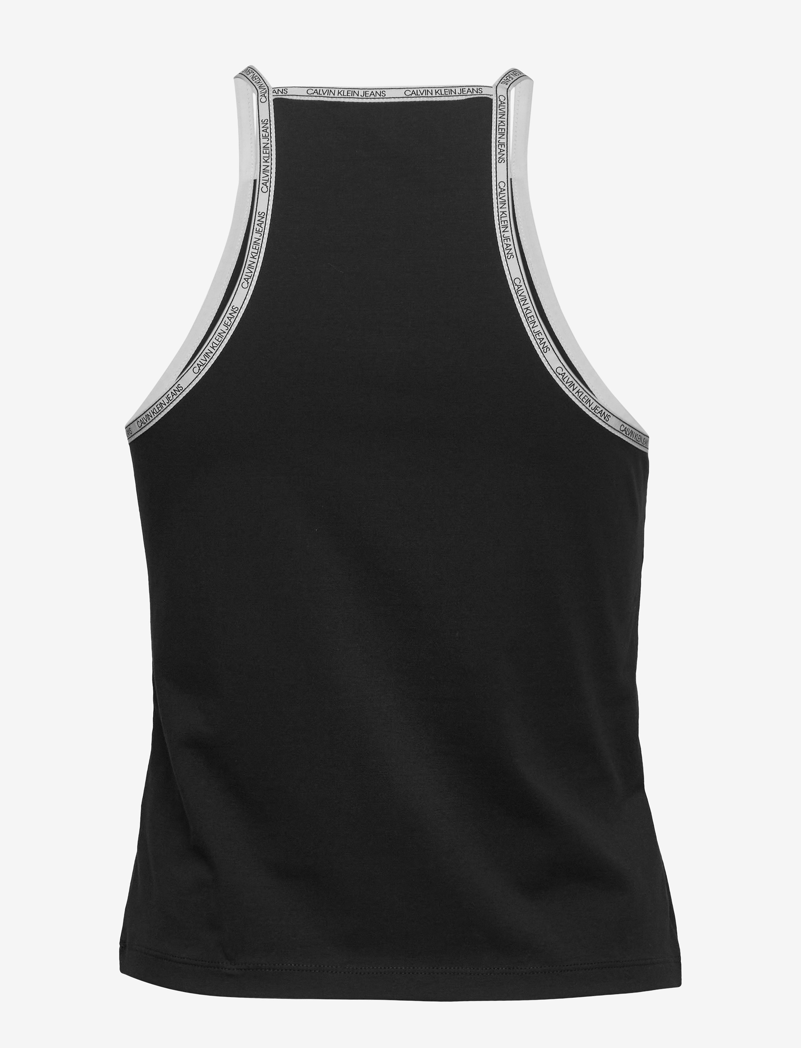 Calvin Klein Jeans - LOGO TRIM TANK TOP - ck black - 1