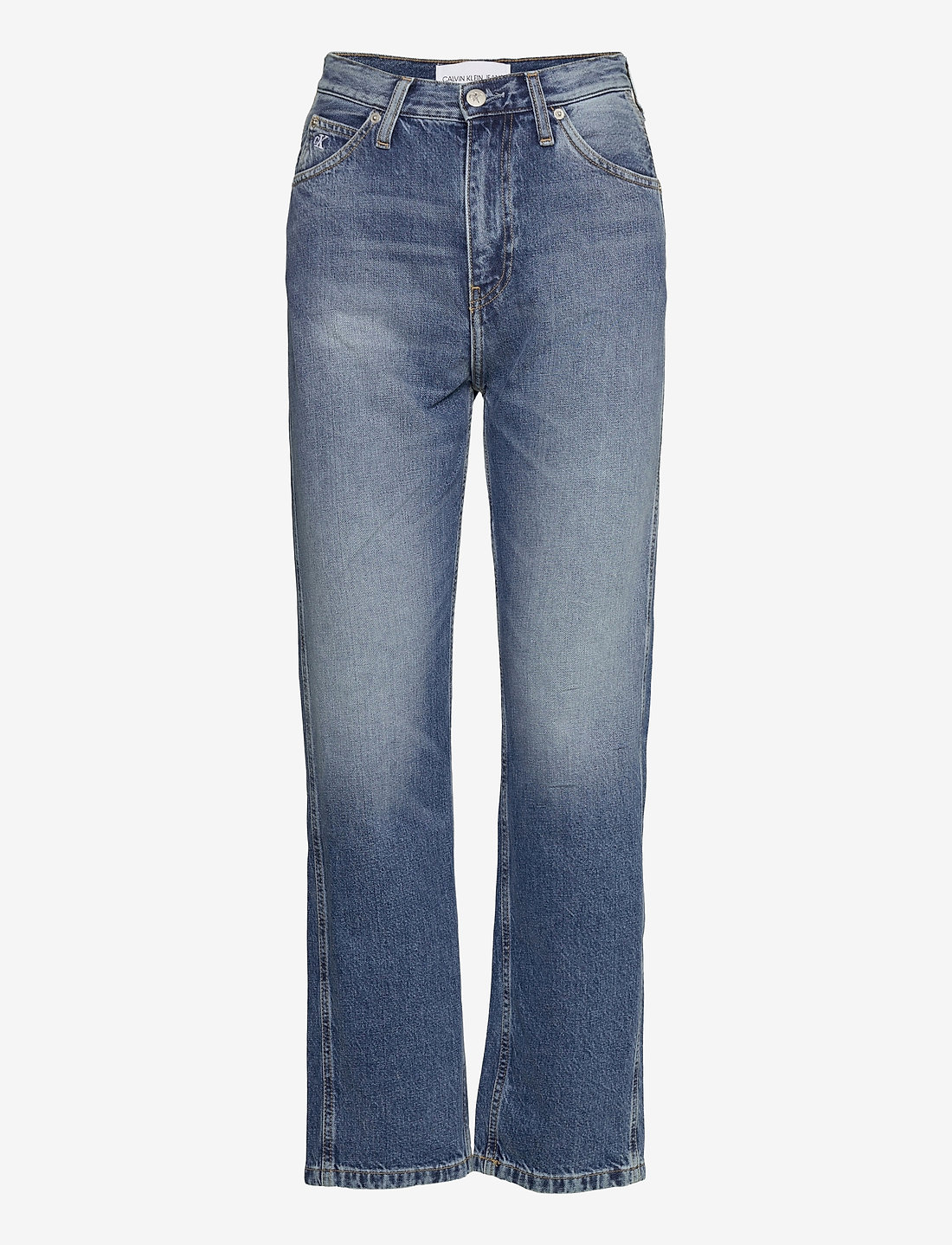 Ckj 030 high rise straight jeans best sale