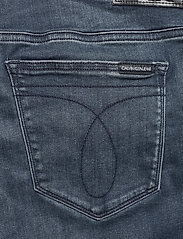 Calvin Klein Jeans - HIGH RISE SKINNY ANKLE - skinny jeans - bb234 - blue black logo zip hem - 6