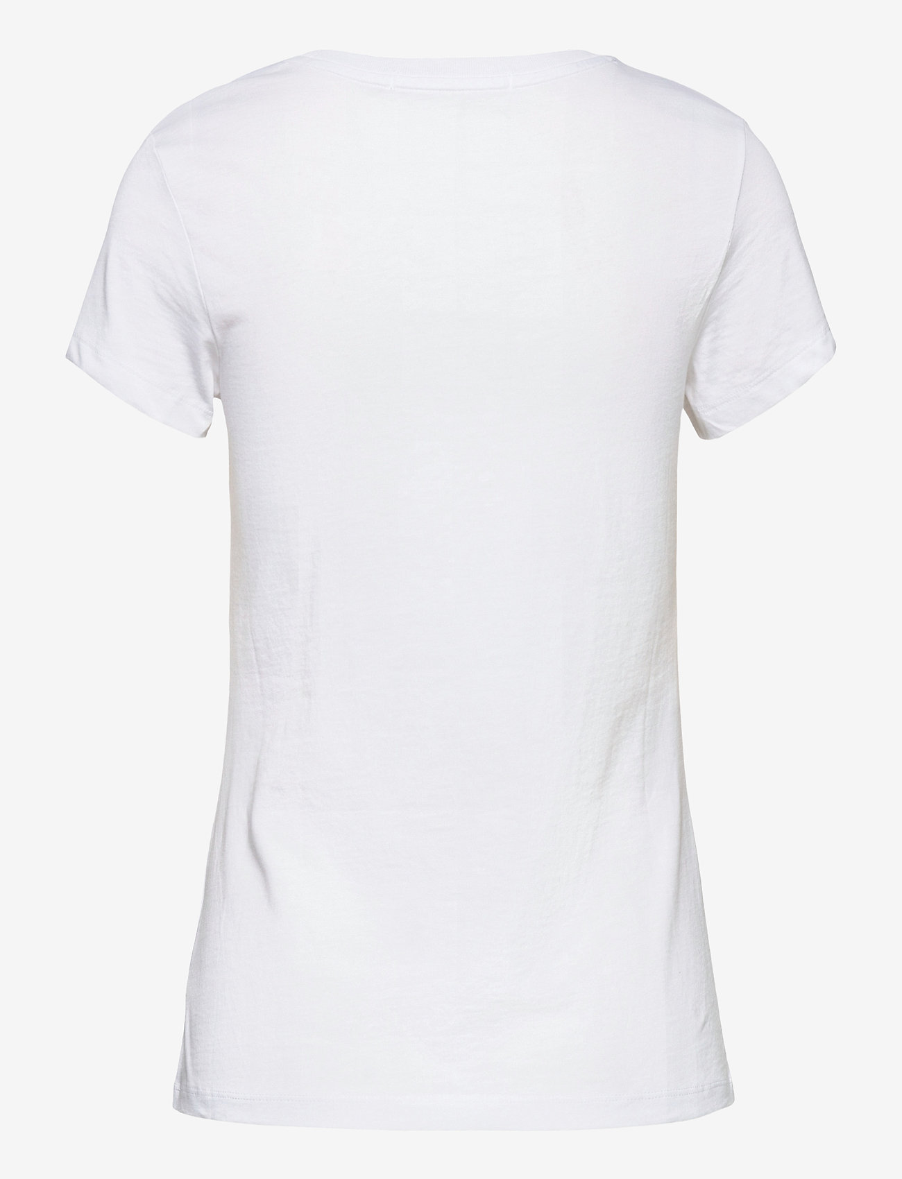 Calvin Klein Jeans - DISTORTED CK IRIDESCENT TEE - bright white - 1