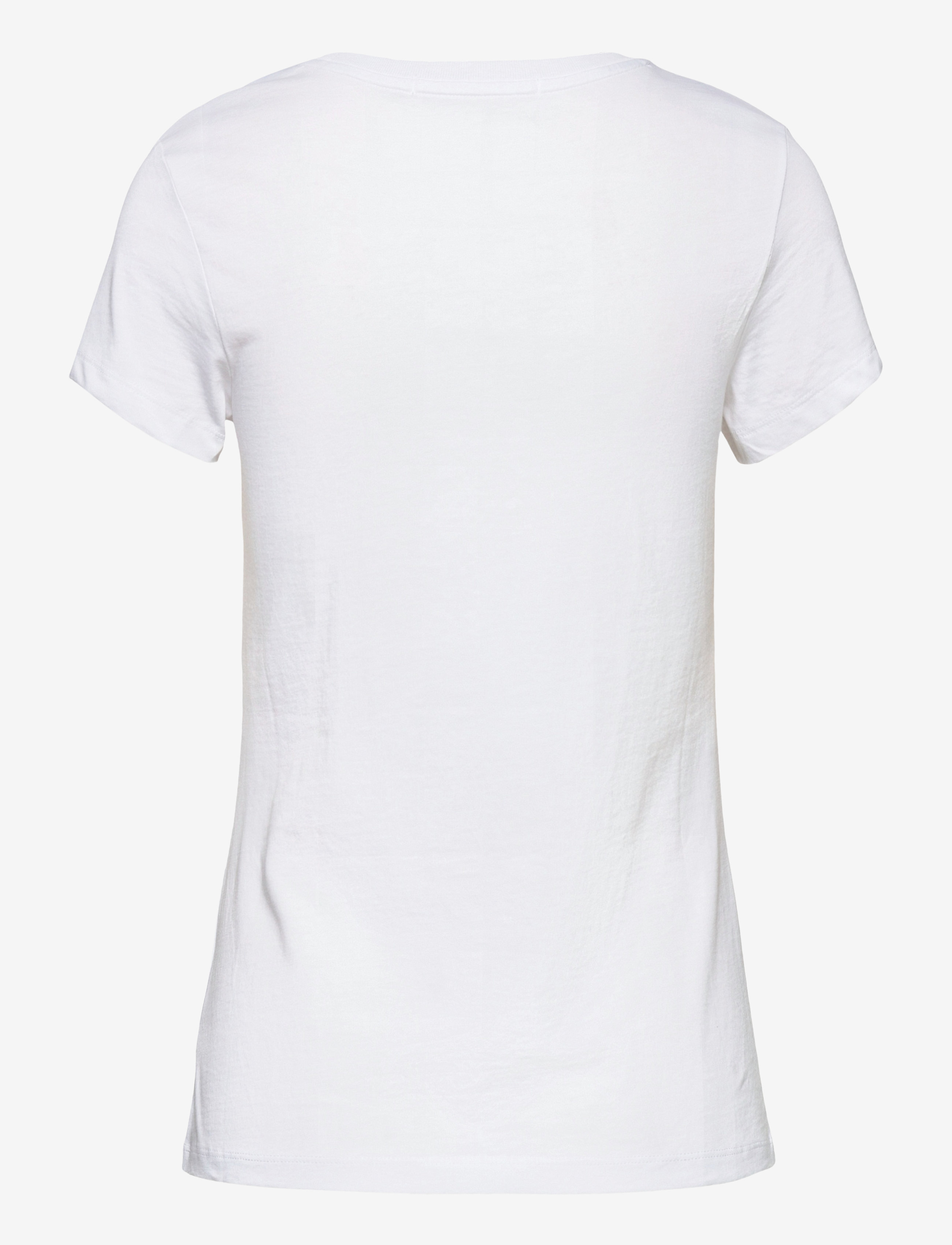 Calvin Klein Jeans - DISTORTED CK IRIDESCENT TEE - bright white - 1