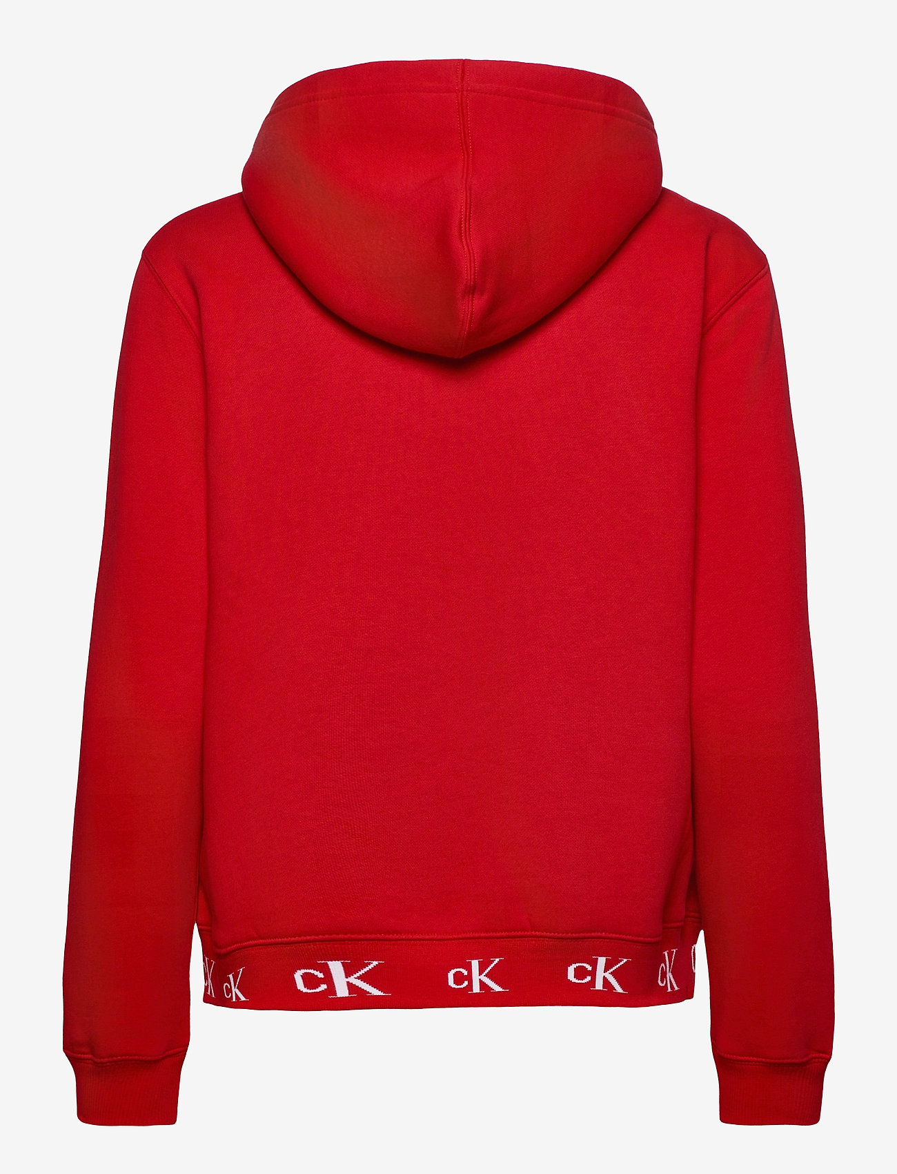 Calvin Klein Jeans - CK LOGO TRIM HOODIE - red hot - 1