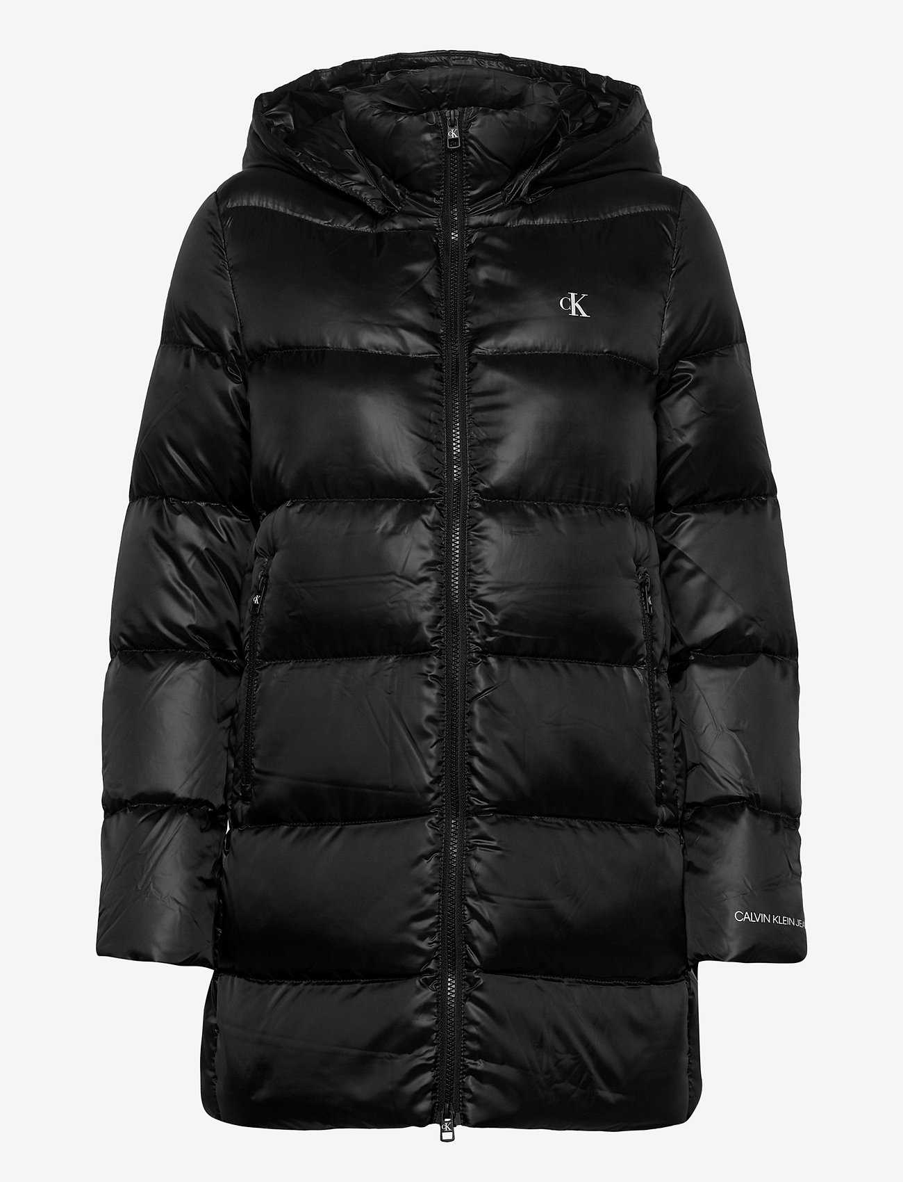 Calvin Klein Jeans - MW DOWN SHINY LONG PUFFER - ck black - 1