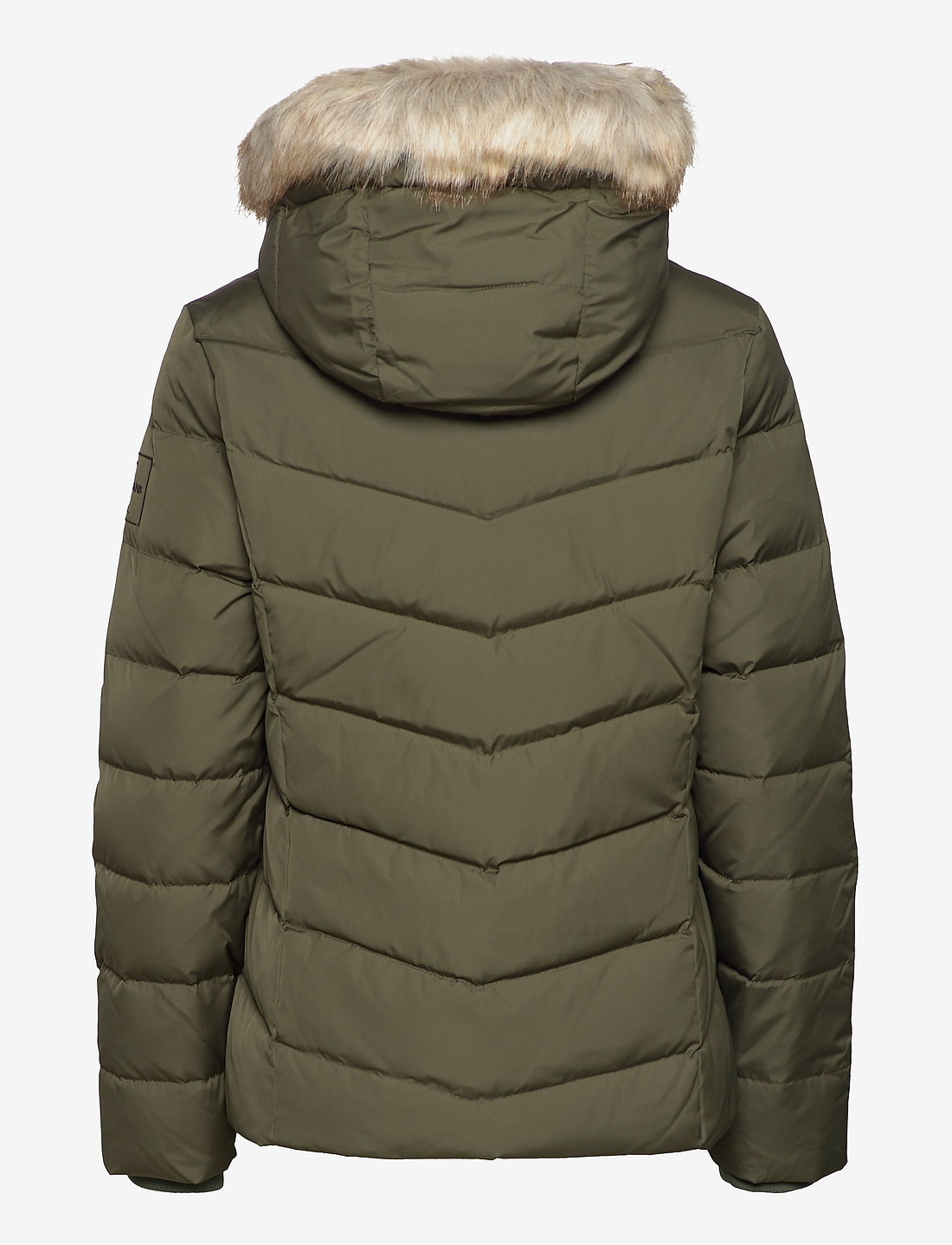 Calvin klein fitted puffer sales
